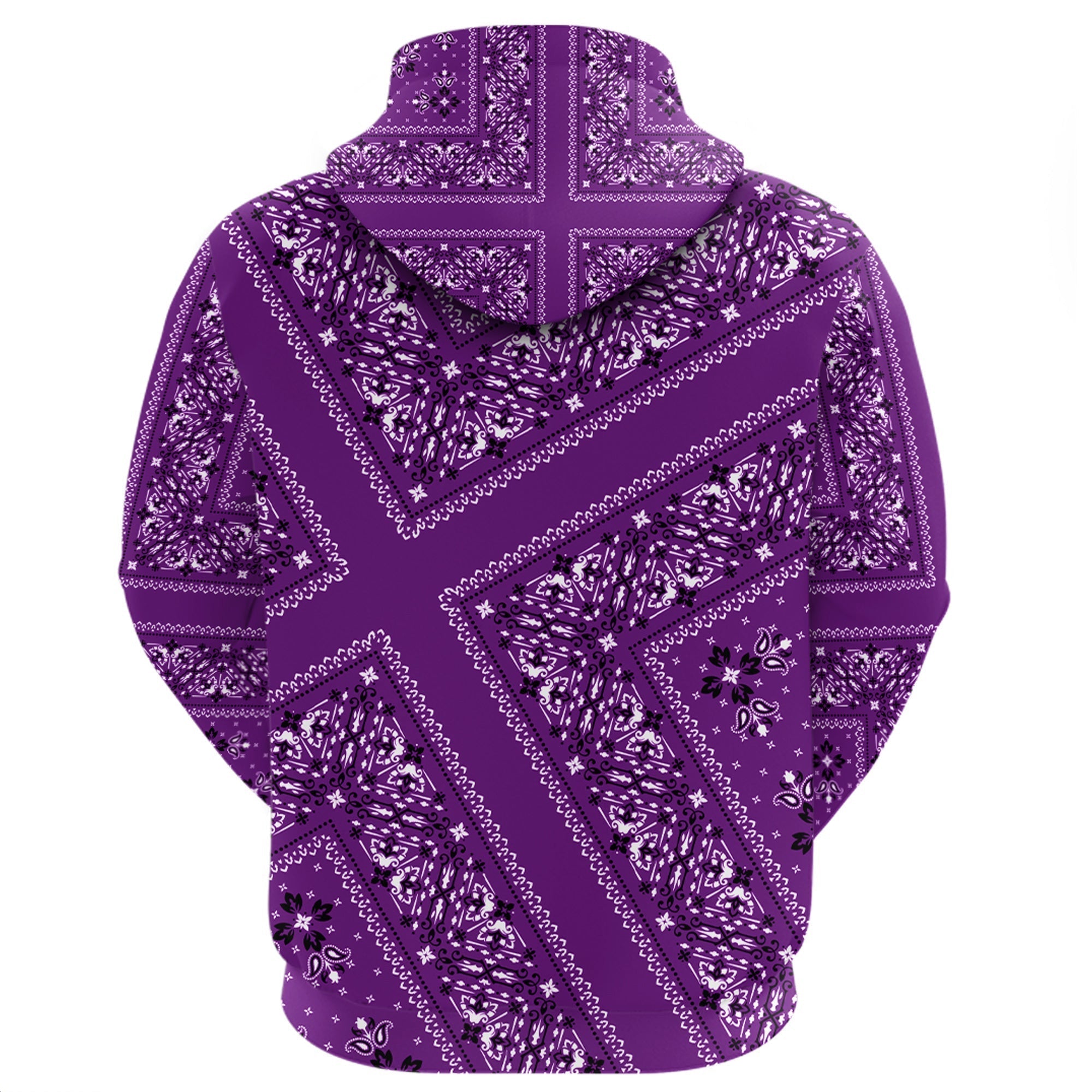 Paisley Bandana Hoodie Pattern Seamless Ver.145 RLT13