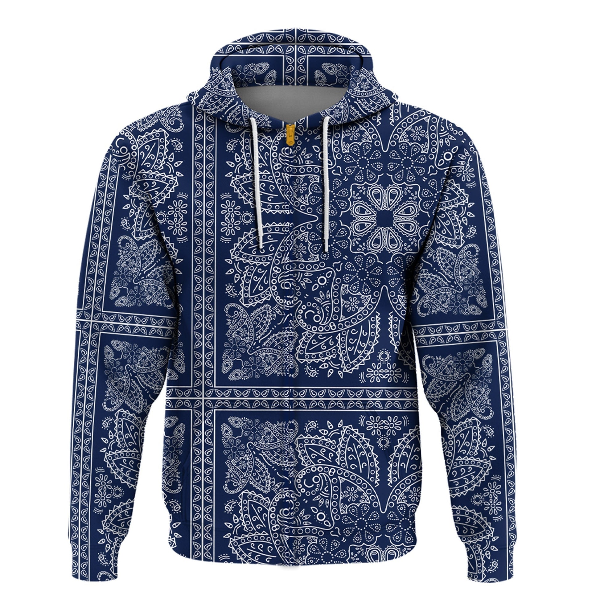 Paisley Bandana Hoodie Pattern Seamless Ver.133 RLT13