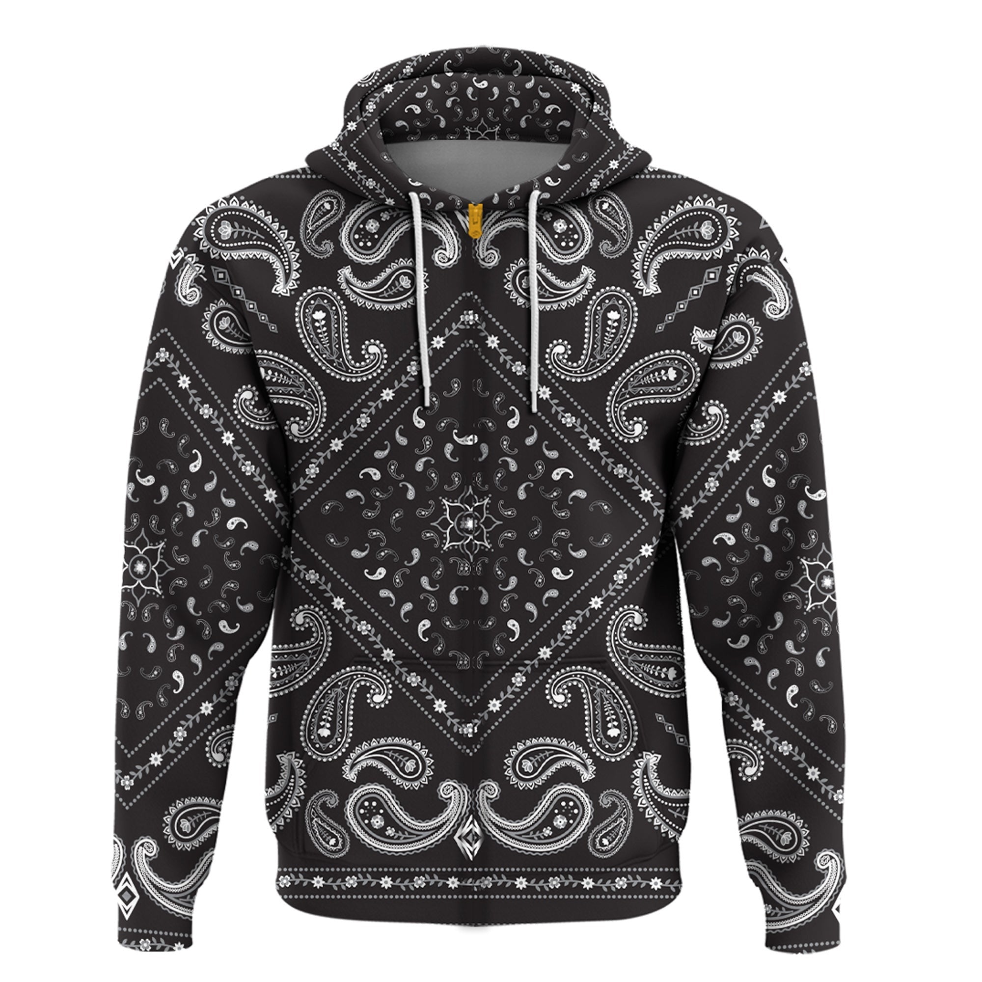 Paisley Bandana Hoodie Pattern Seamless Ver.146 RLT13