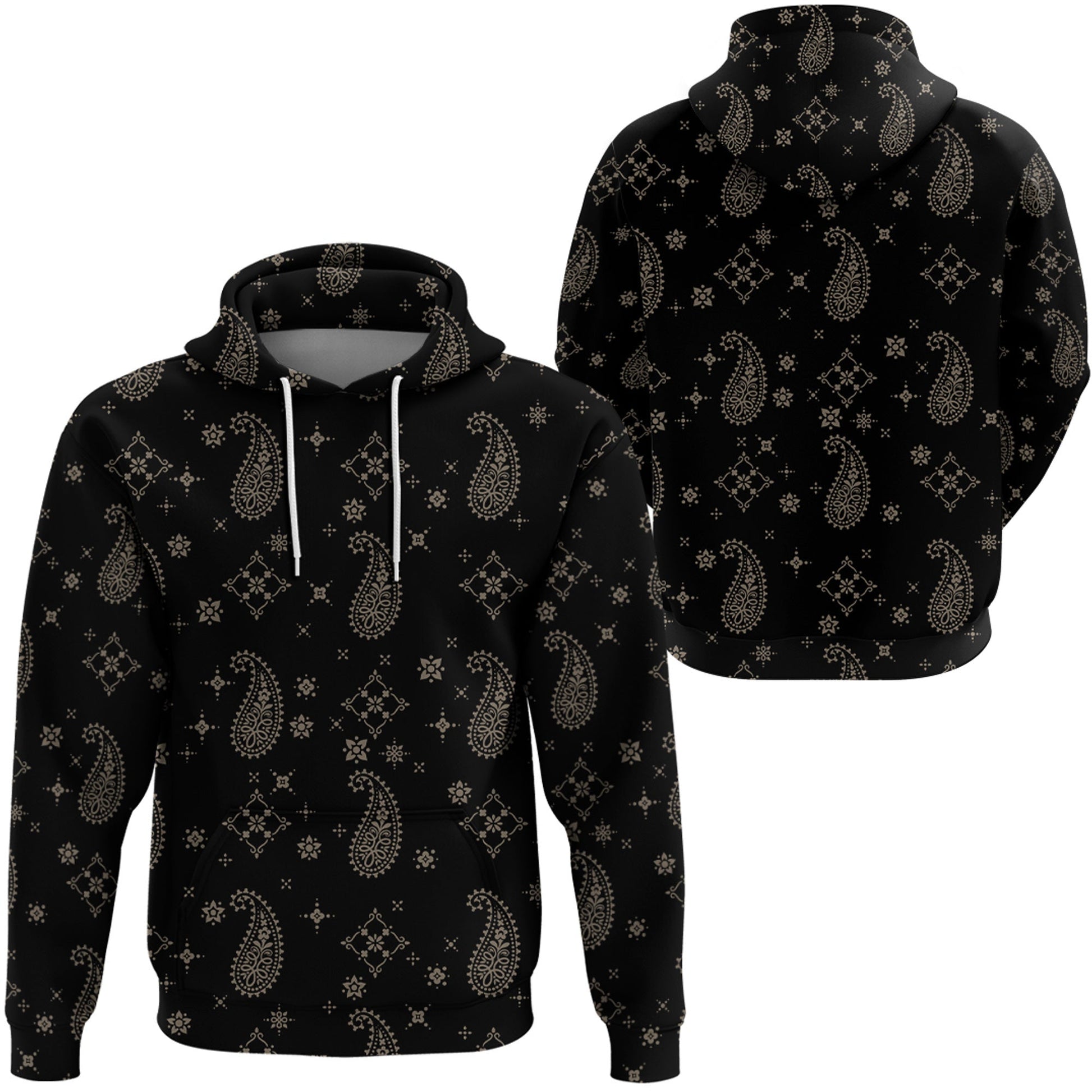 Paisley Bandana Hoodie Pattern Seamless Ver.139 RLT13