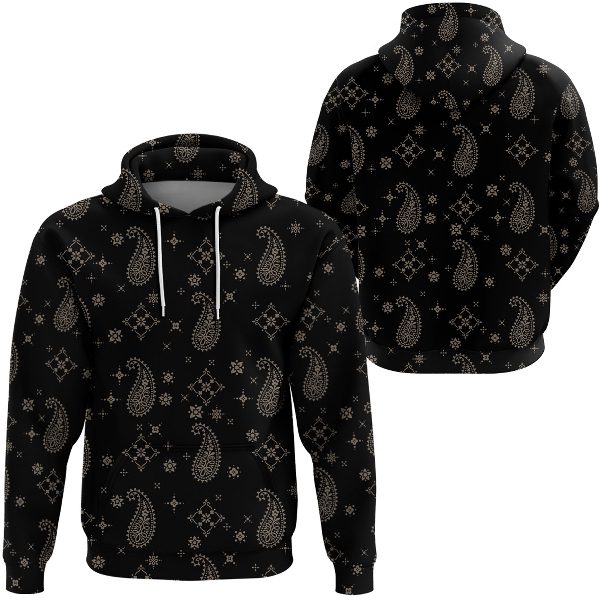Paisley Bandana Hoodie Pattern Seamless Ver.139 RLT13