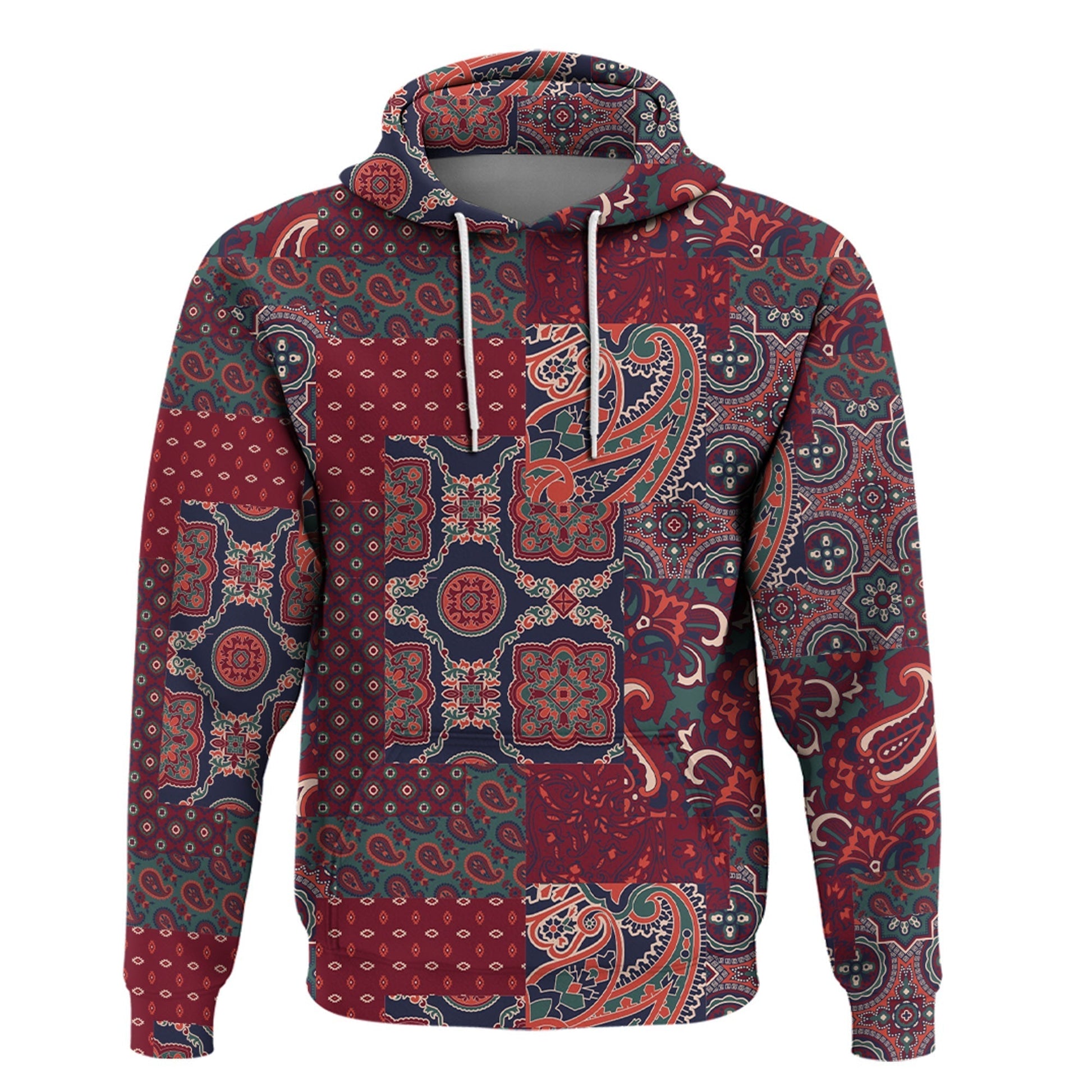 Paisley Bandana Hoodie Pattern Seamless Ver.159 RLT13