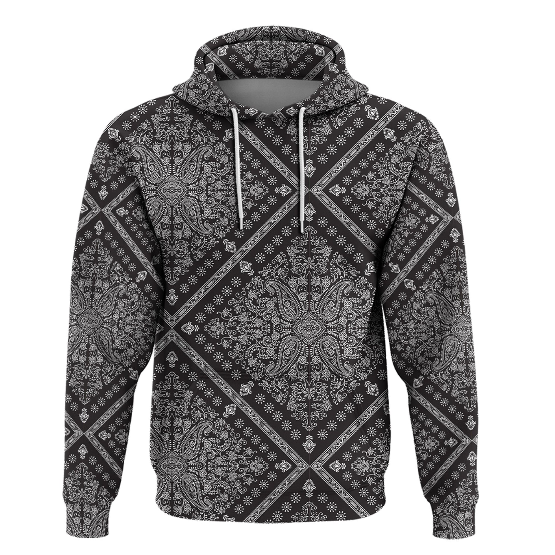 Paisley Bandana Hoodie Pattern Seamless Ver.130 RLT13