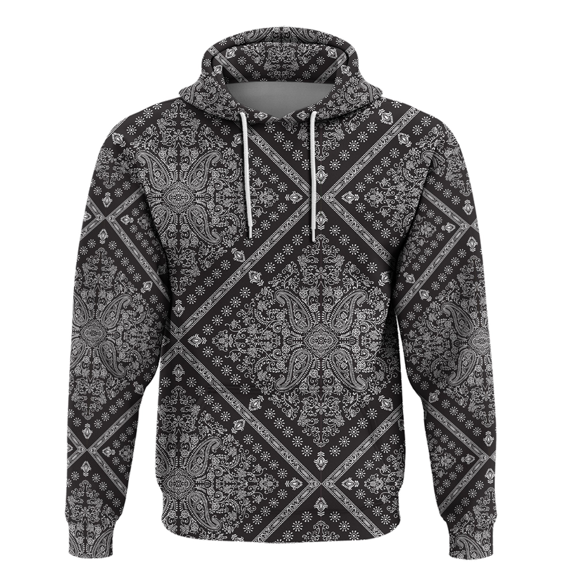 Paisley Bandana Hoodie Pattern Seamless Ver.130 RLT13