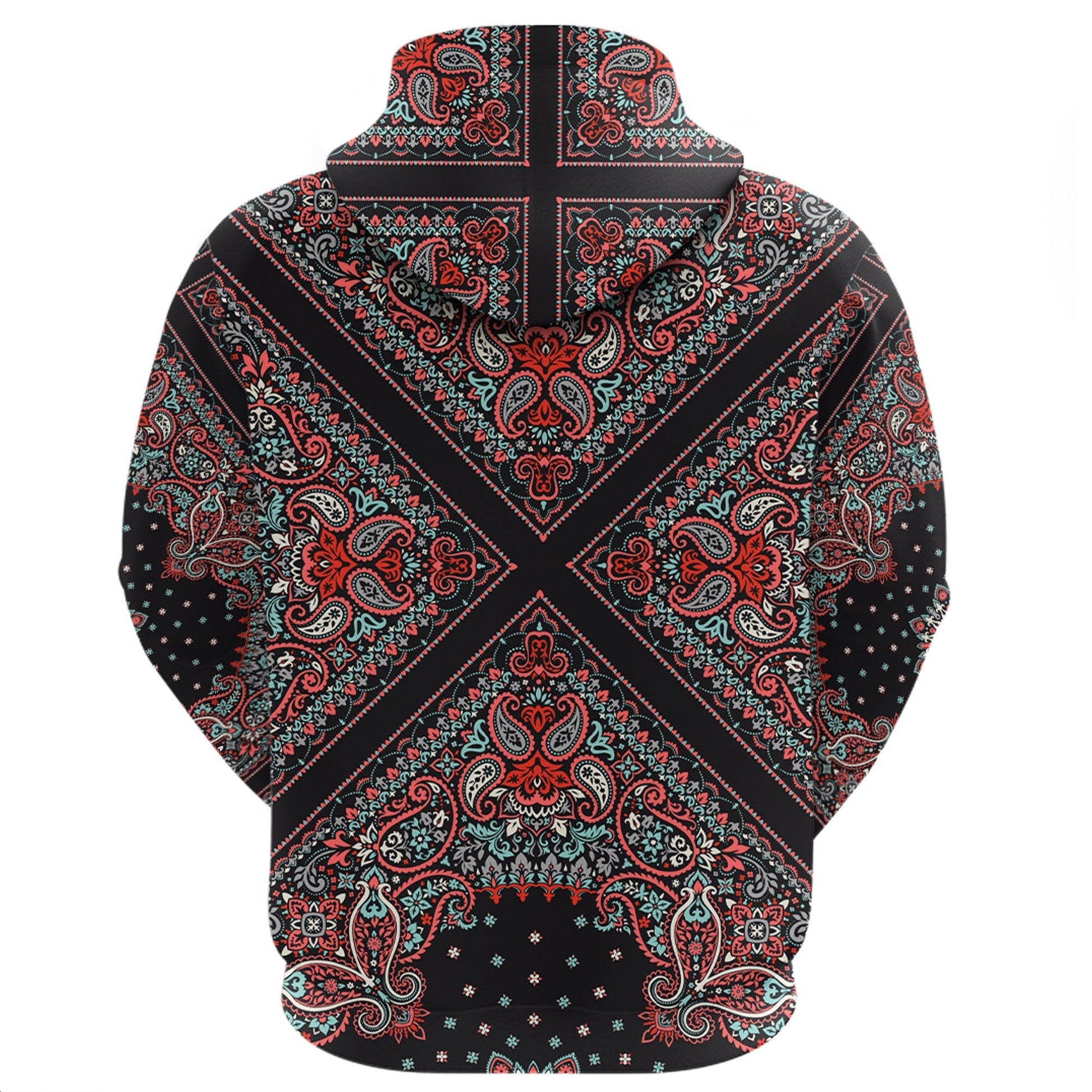 Paisley Bandana Hoodie Pattern Seamless Ver.103 RLT13