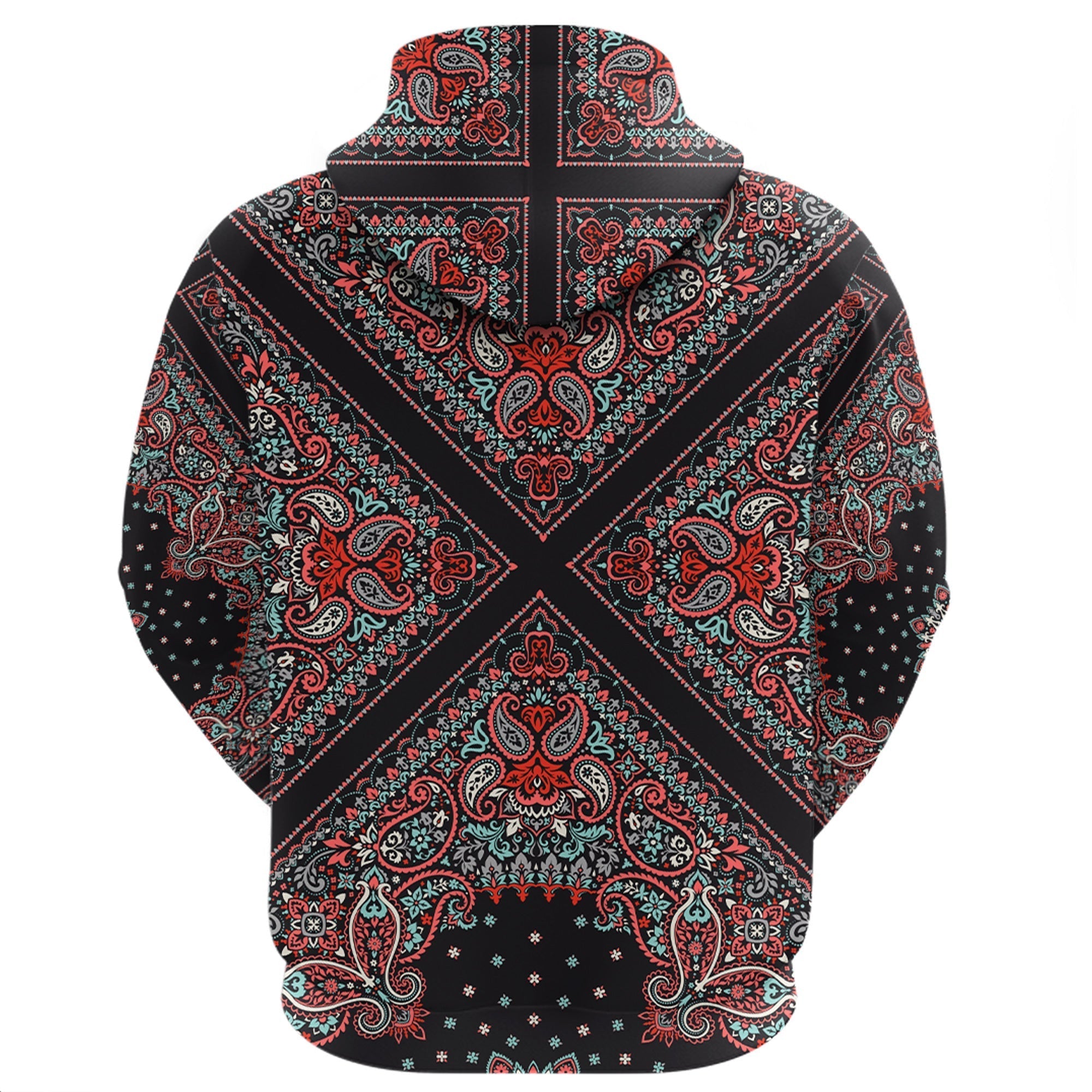 Paisley Bandana Hoodie Pattern Seamless Ver.103 RLT13