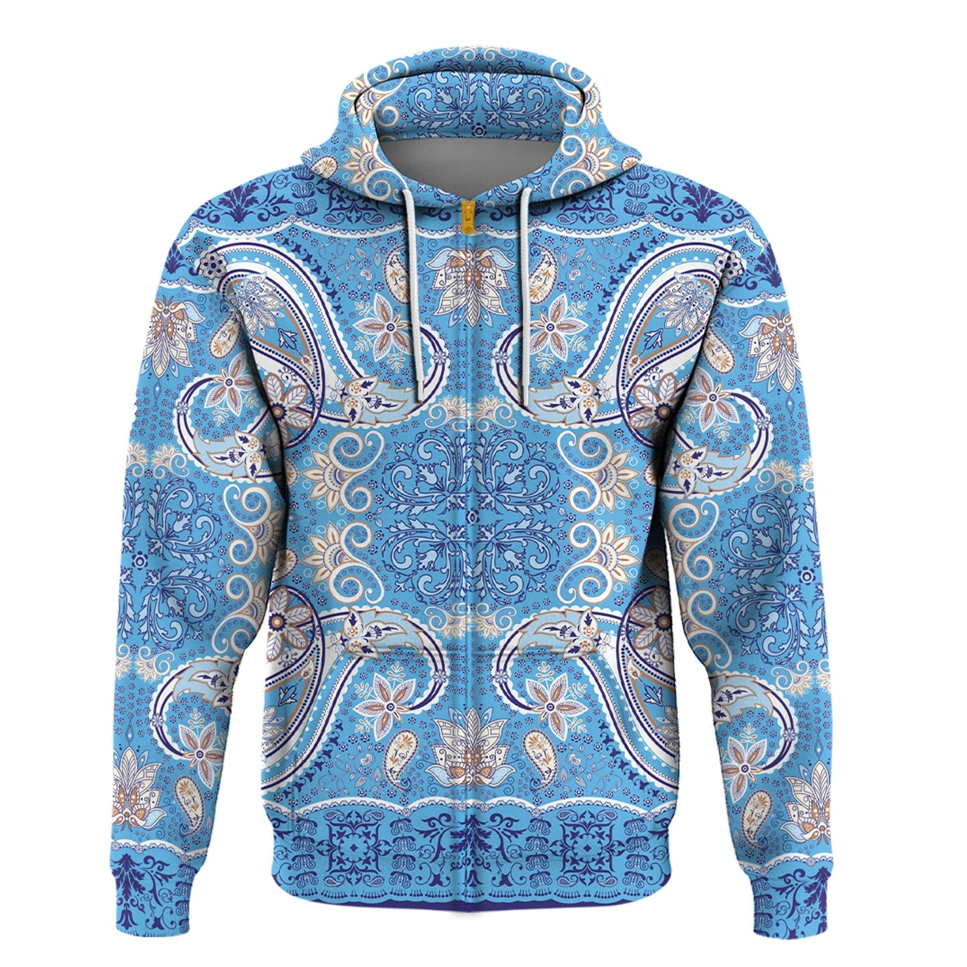 Paisley Bandana Hoodie Pattern Seamless Ver.136 RLT13