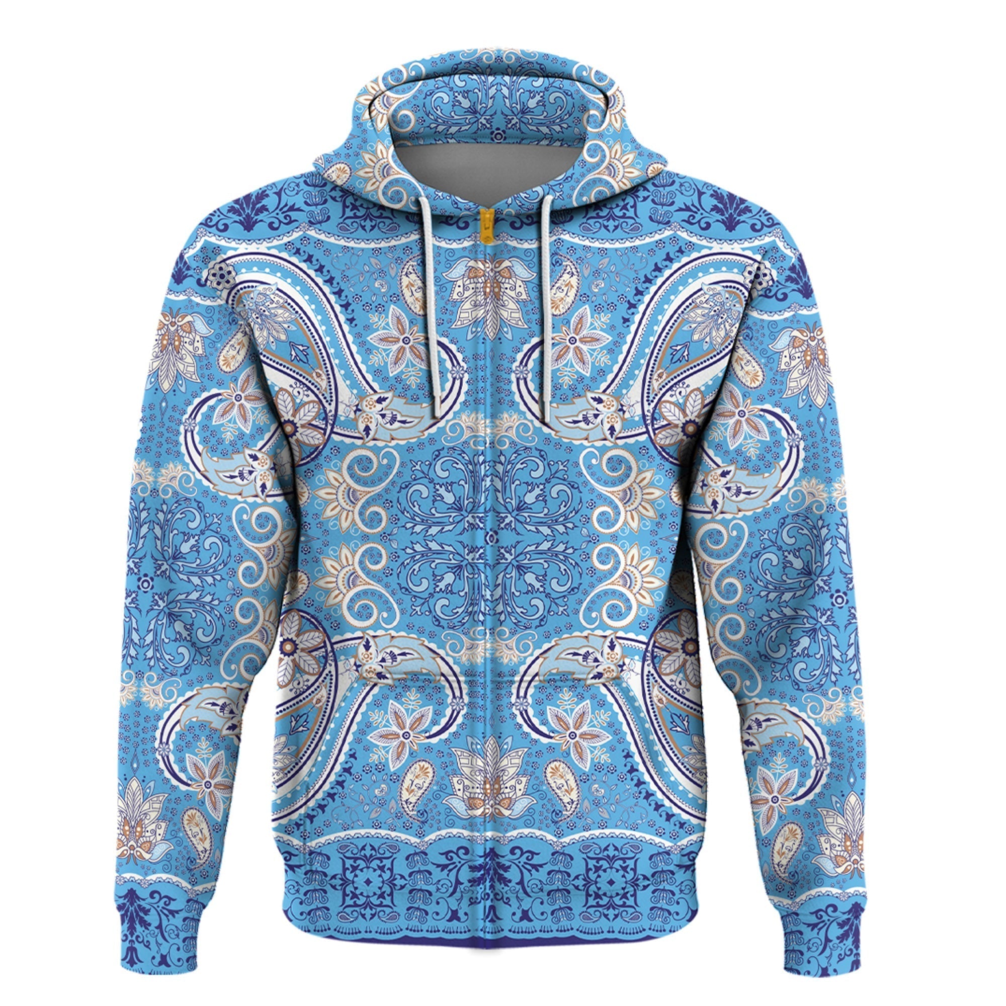 Paisley Bandana Hoodie Pattern Seamless Ver.136 RLT13