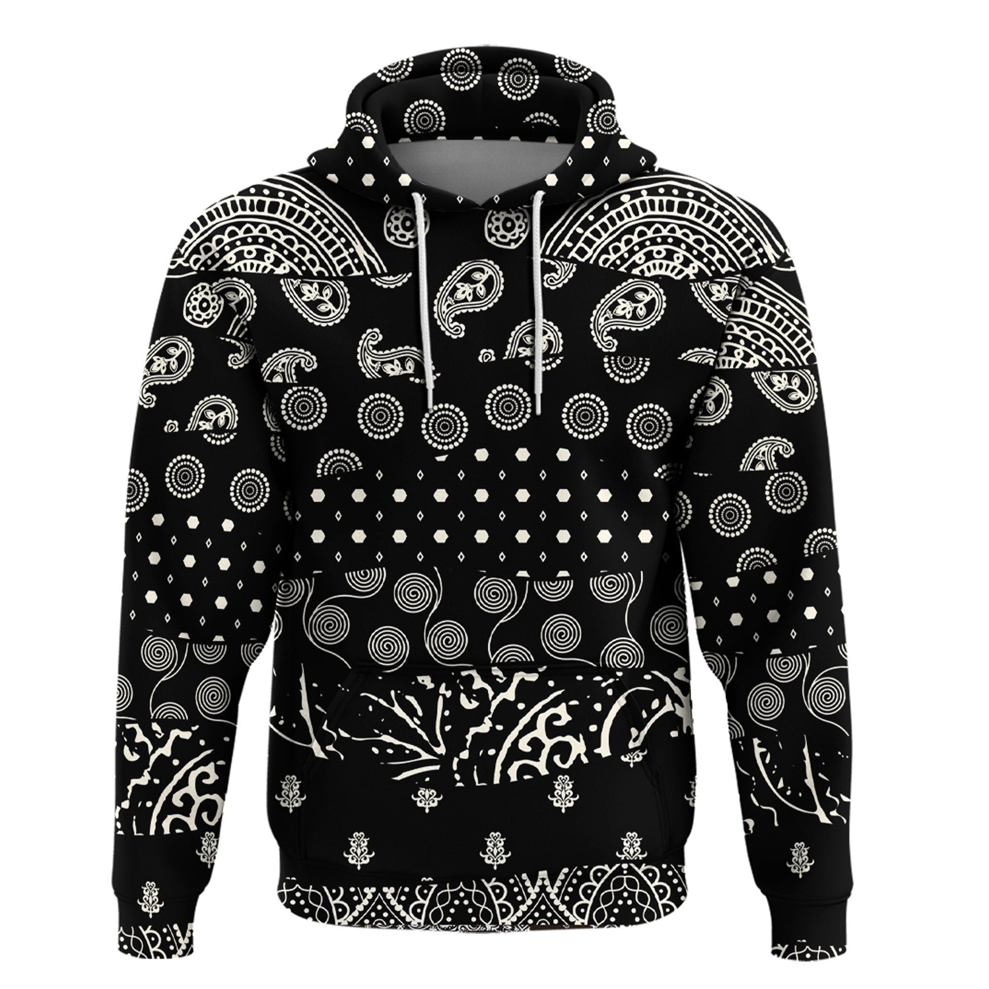 Paisley Bandana Hoodie Pattern Seamless Ver.123 RLT13
