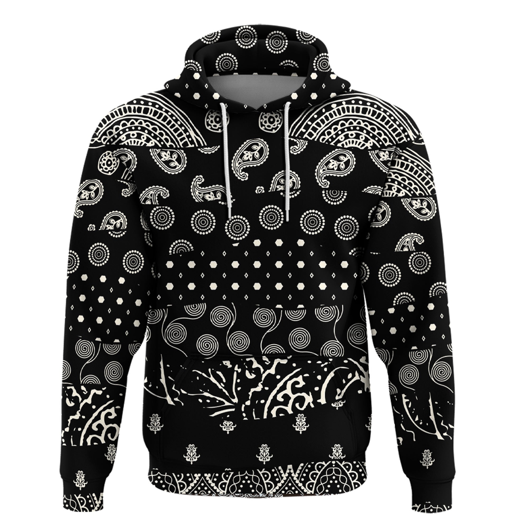 Paisley Bandana Hoodie Pattern Seamless Ver.123 RLT13