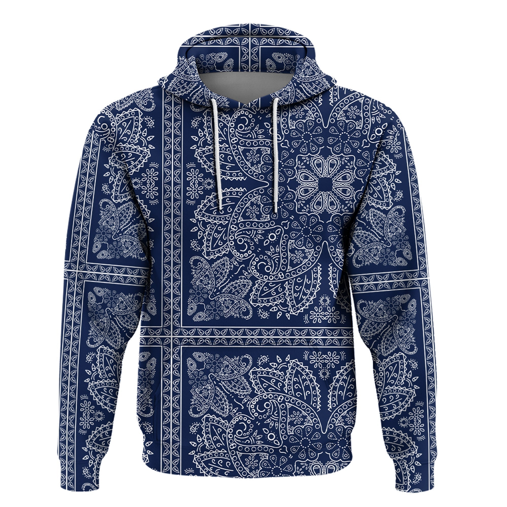 Paisley Bandana Hoodie Pattern Seamless Ver.133 RLT13