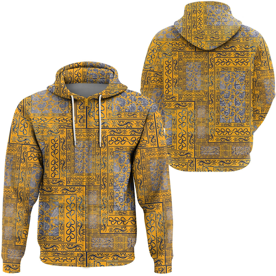 Paisley Bandana Hoodie Pattern Seamless Ver.108 RLT13