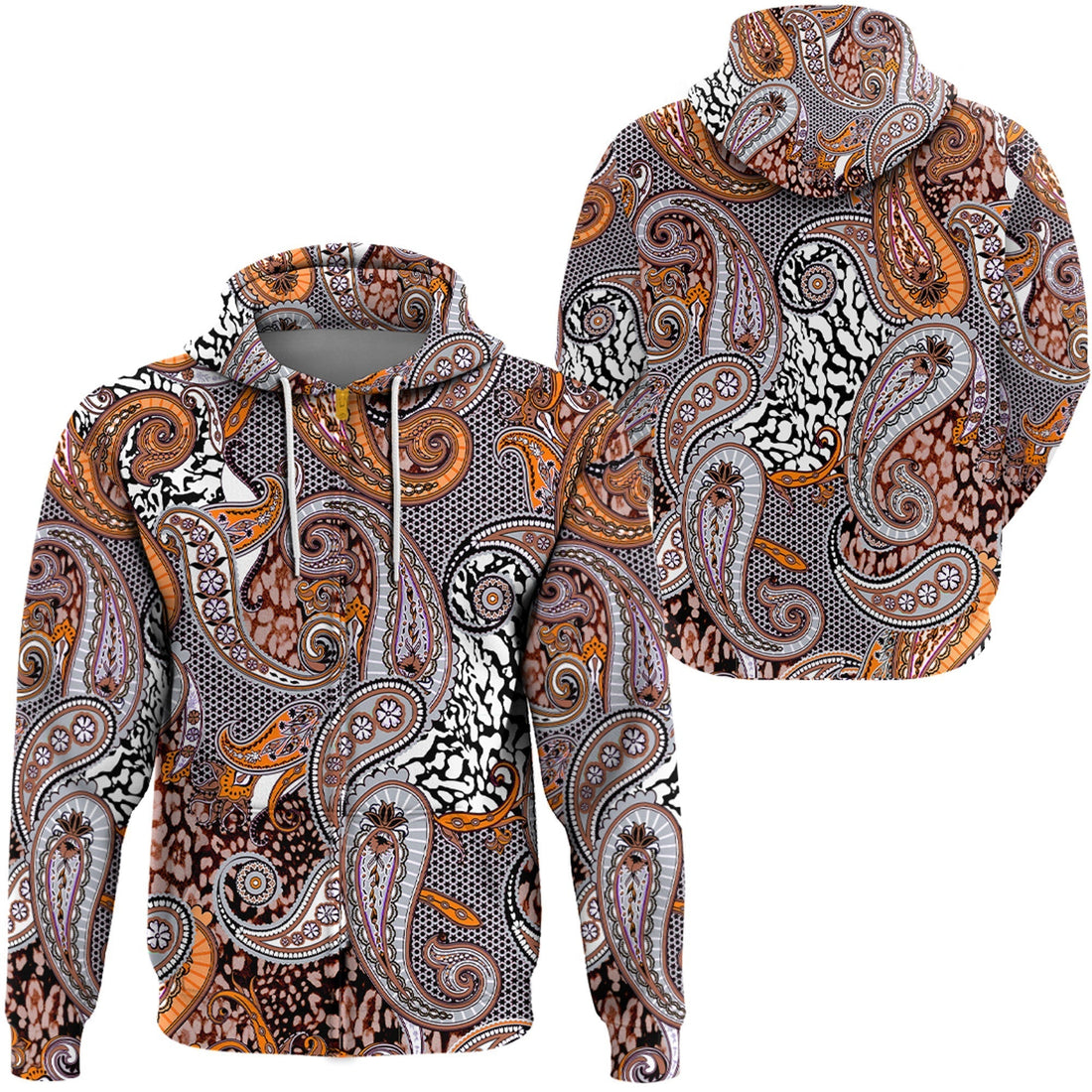 Paisley Bandana Hoodie Pattern Seamless Ver.132 RLT13