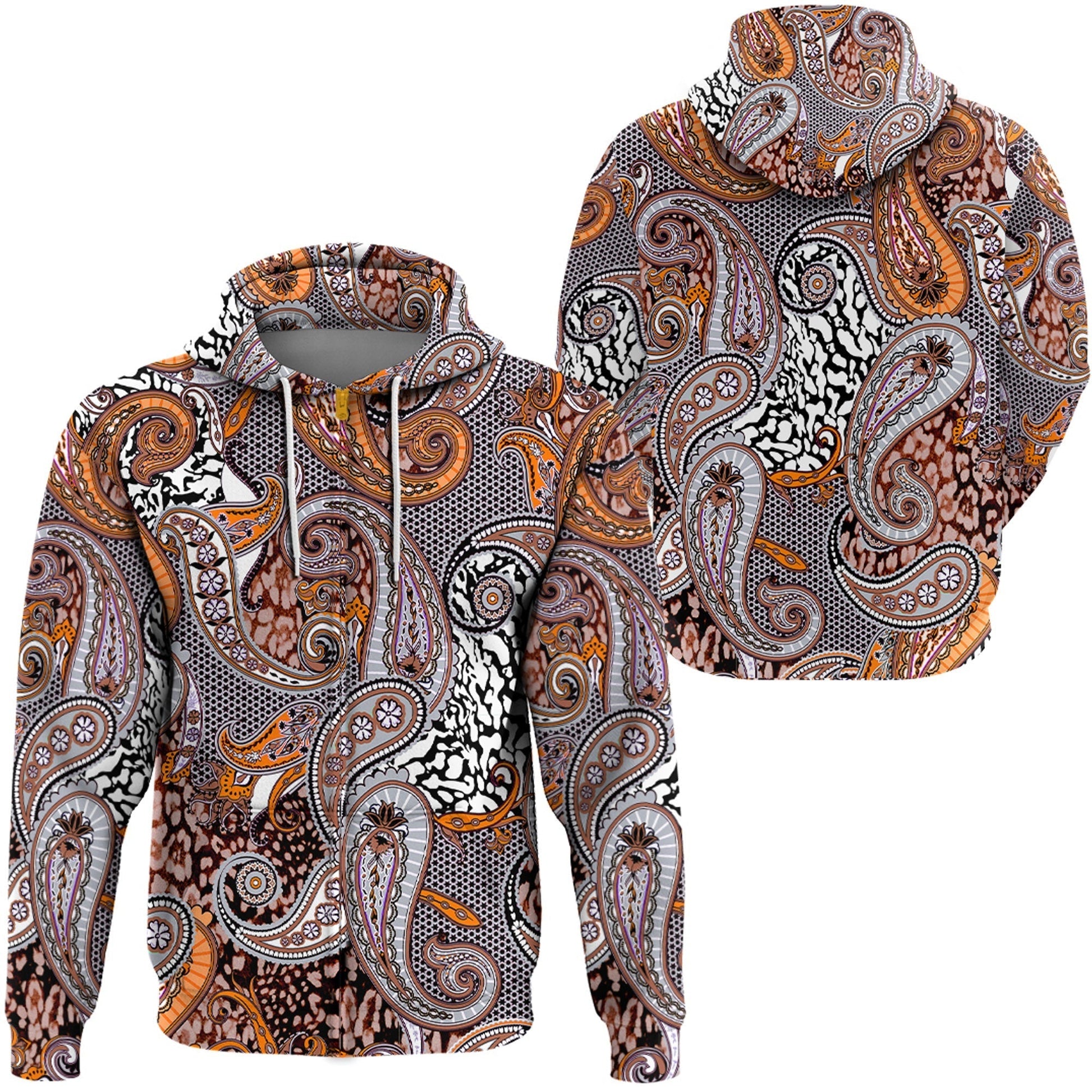 Paisley Bandana Hoodie Pattern Seamless Ver.132 RLT13