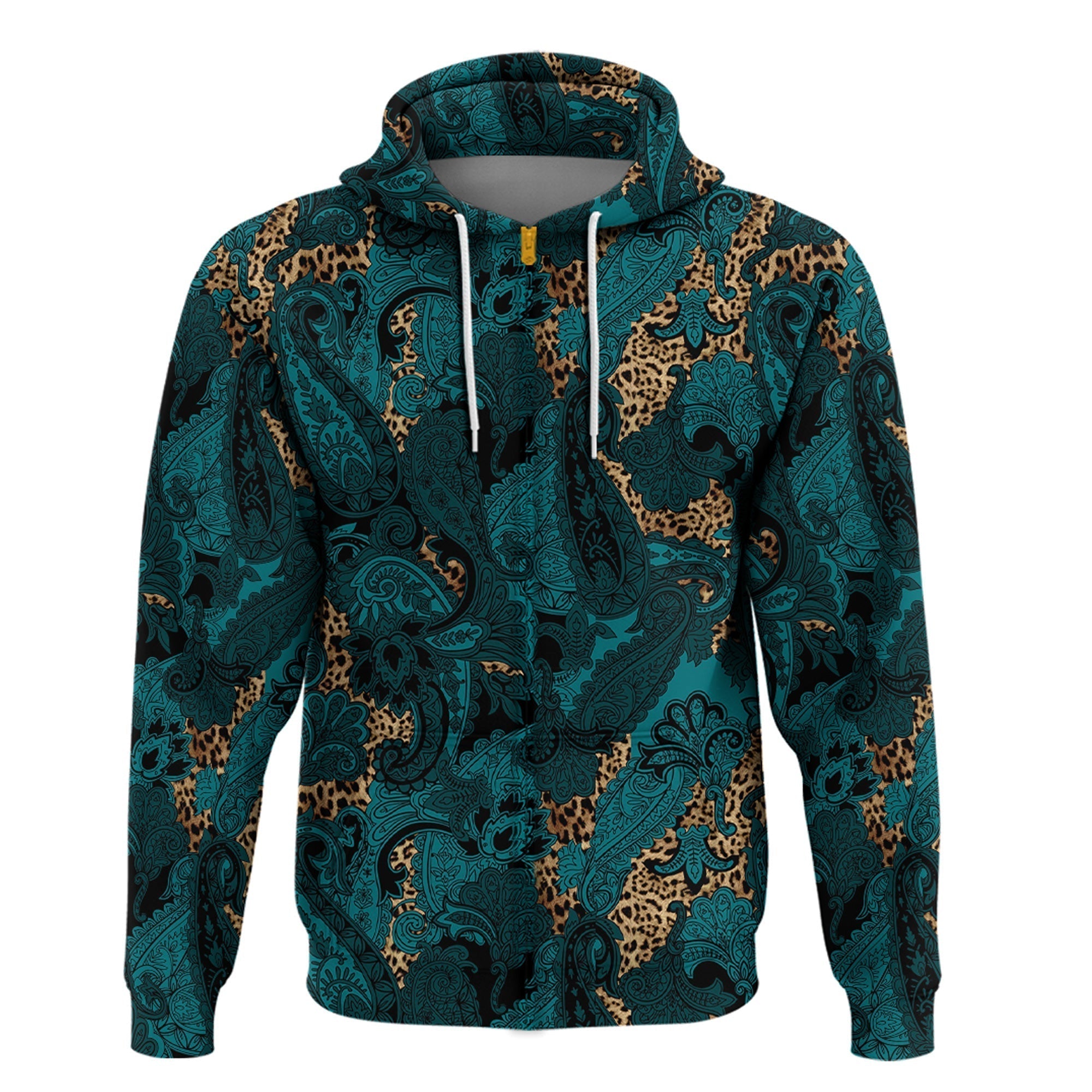 Paisley Bandana Hoodie Pattern Seamless Ver.107 RLT13
