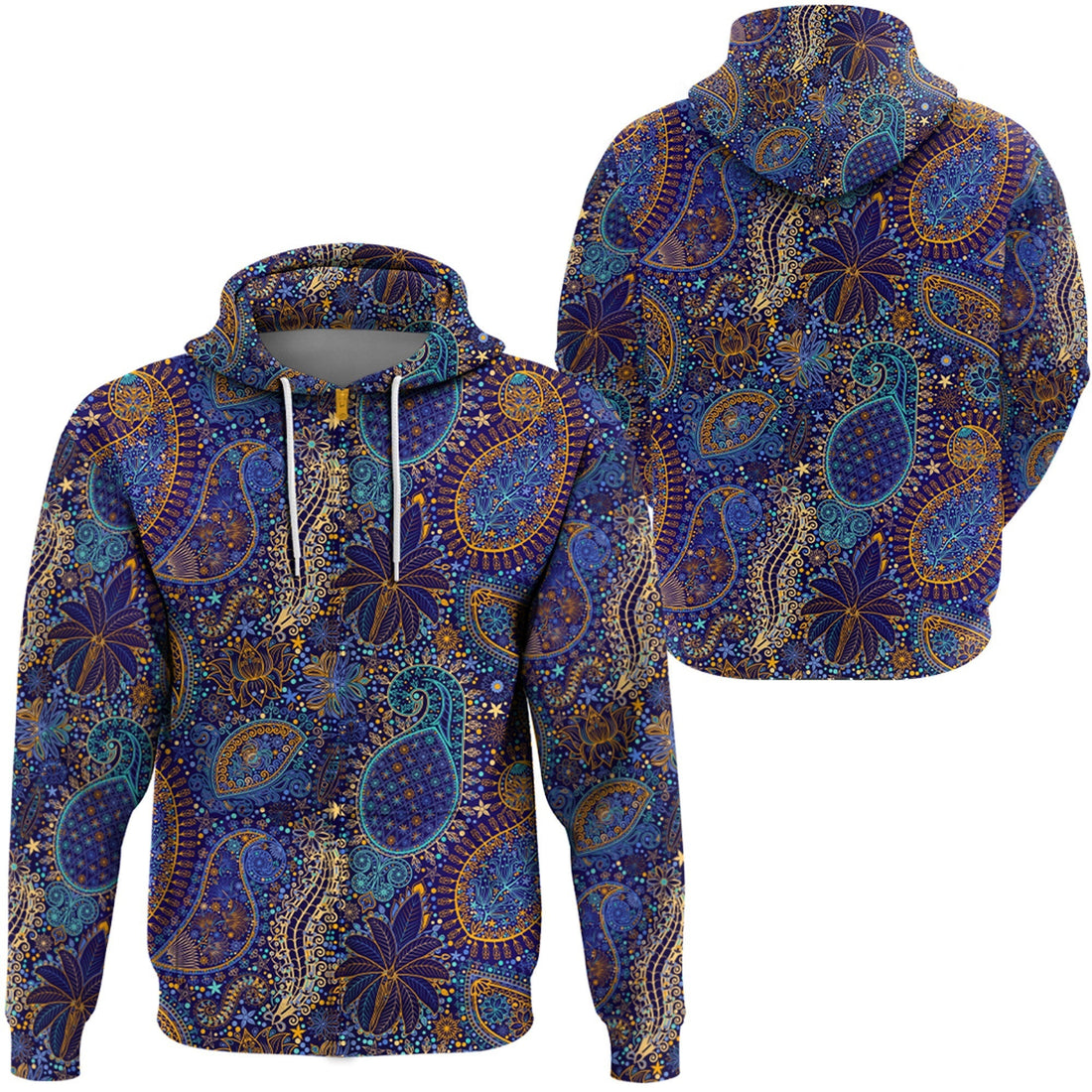 Paisley Bandana Hoodie Pattern Seamless Ver.135 RLT13
