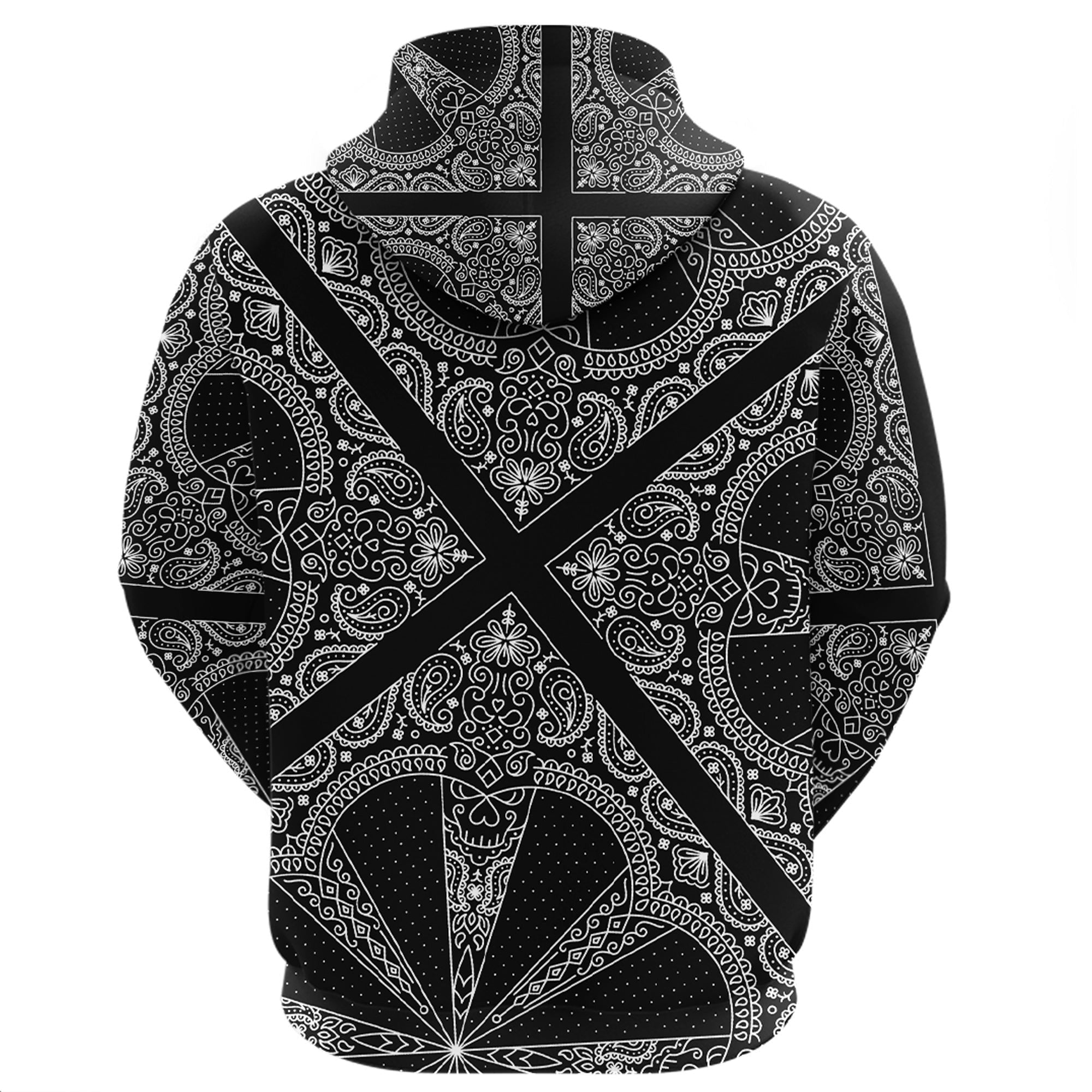 Paisley Bandana Hoodie Pattern Seamless Ver.106 RLT13