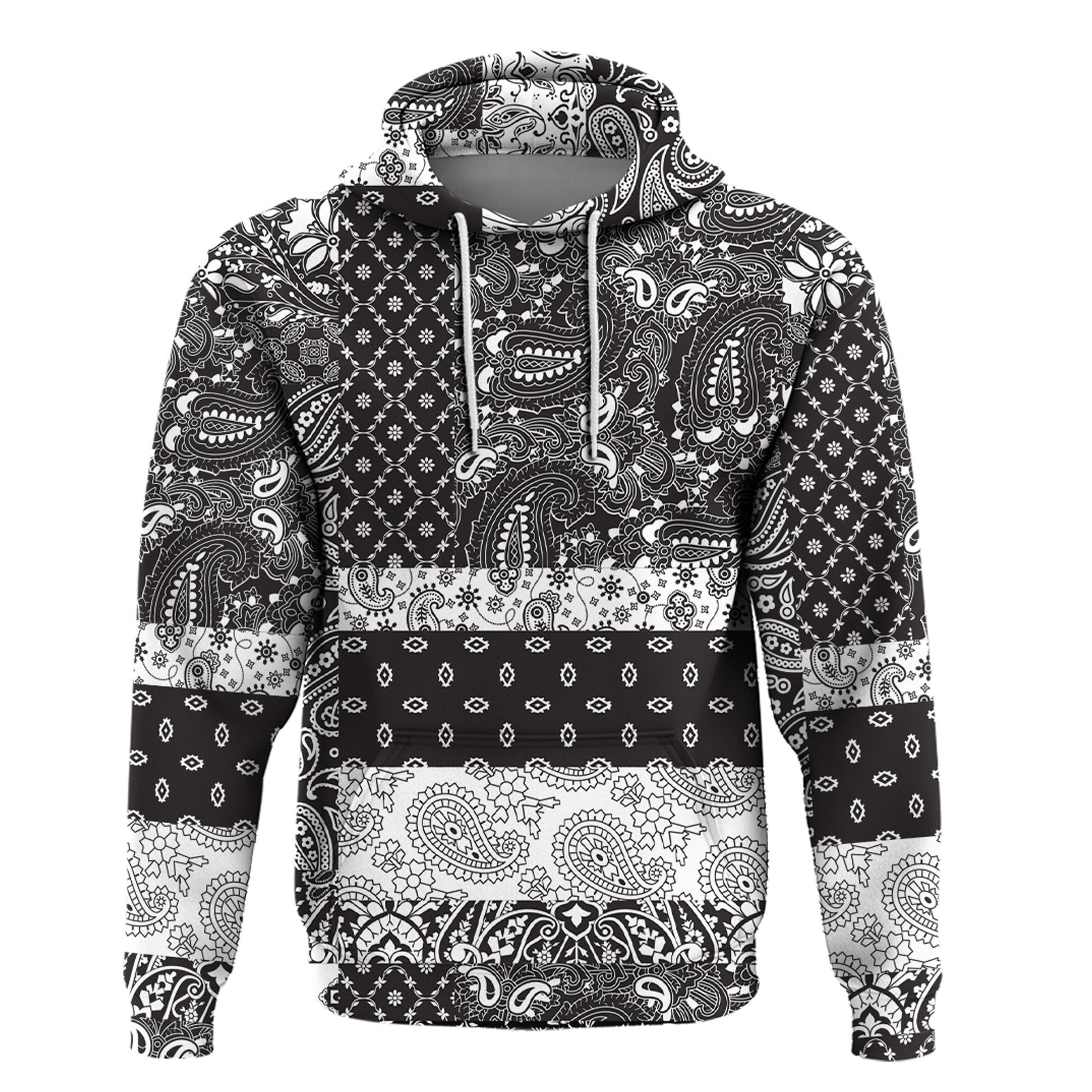 Paisley Bandana Hoodie Pattern Seamless Ver.104 RLT13