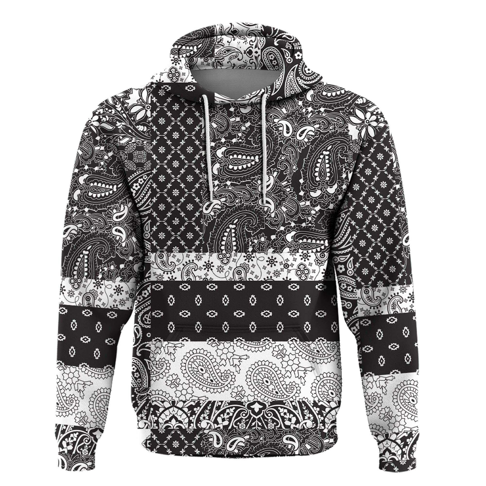 Paisley Bandana Hoodie Pattern Seamless Ver.104 RLT13