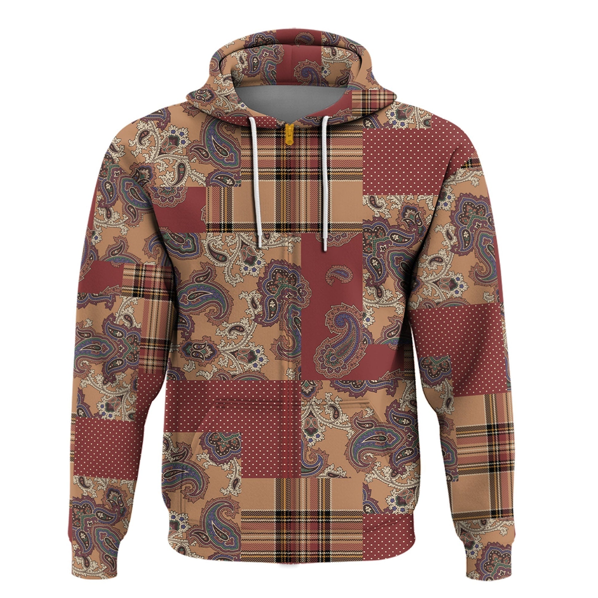 Paisley Bandana Hoodie Pattern Seamless Ver.114 RLT13