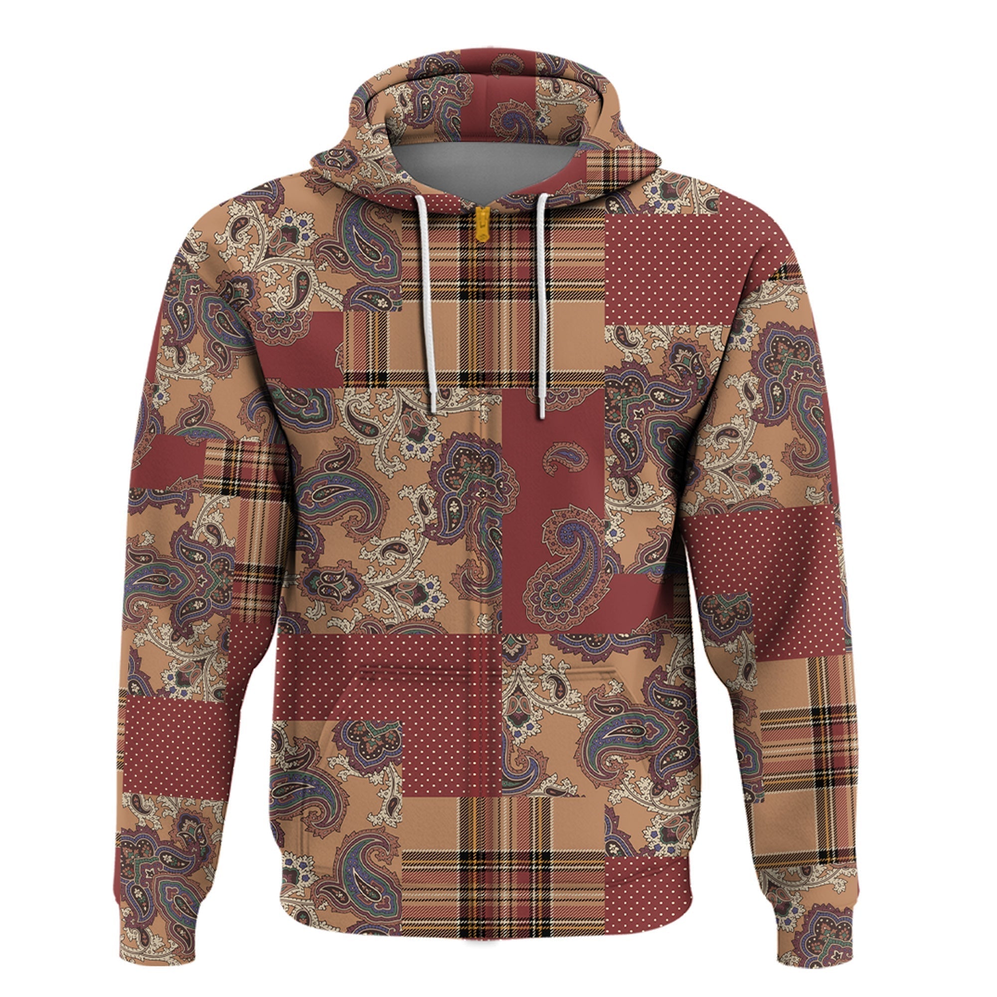 Paisley Bandana Hoodie Pattern Seamless Ver.114 RLT13