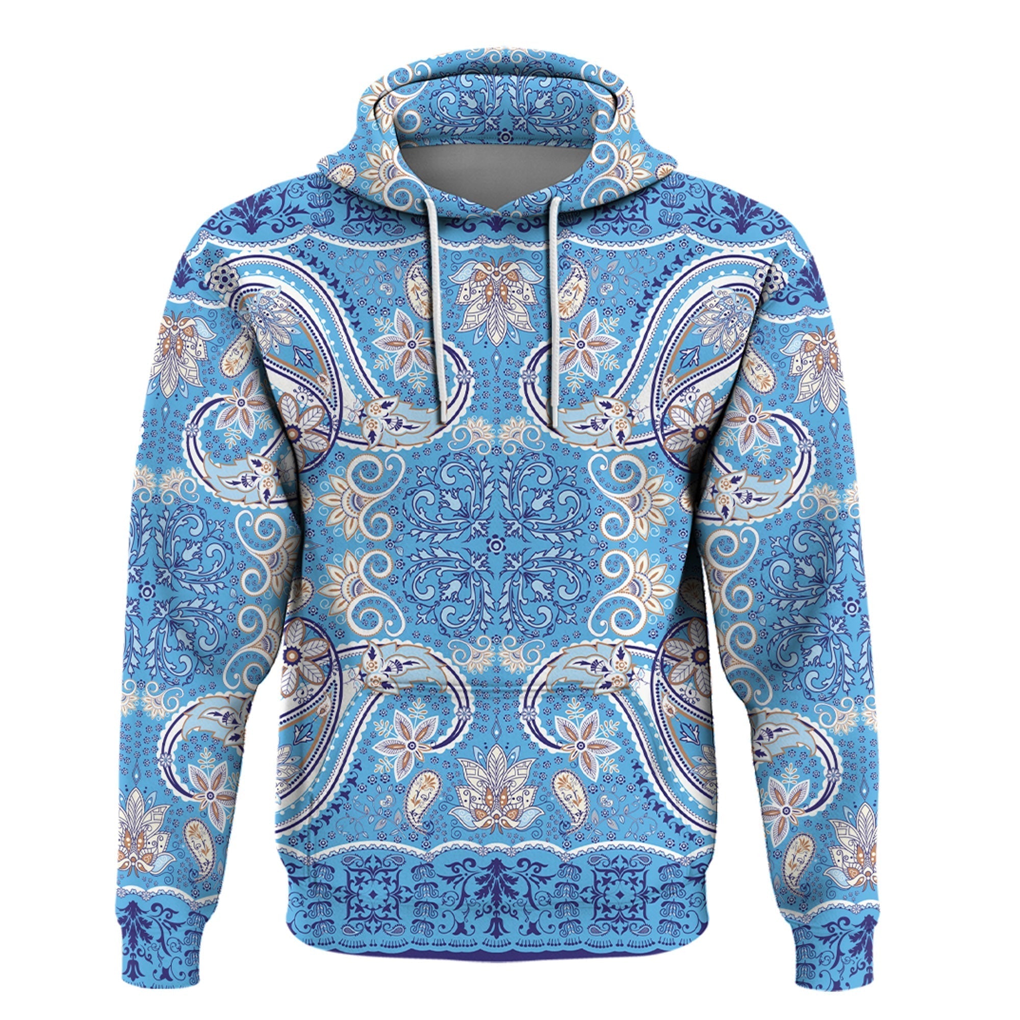 Paisley Bandana Hoodie Pattern Seamless Ver.136 RLT13