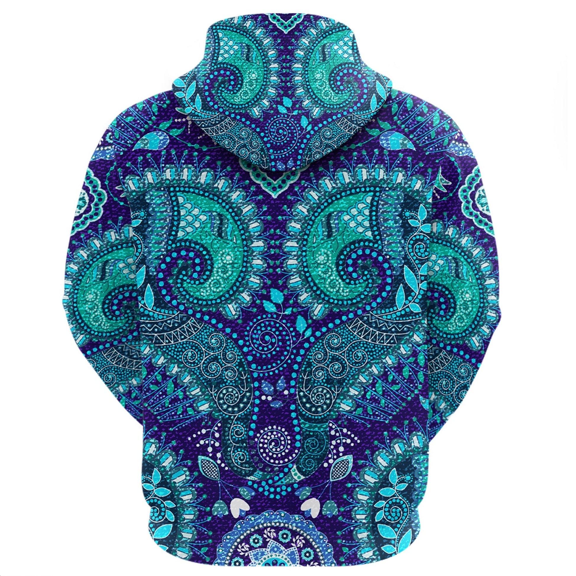Paisley Bandana Hoodie Pattern Seamless Ver.141 RLT13