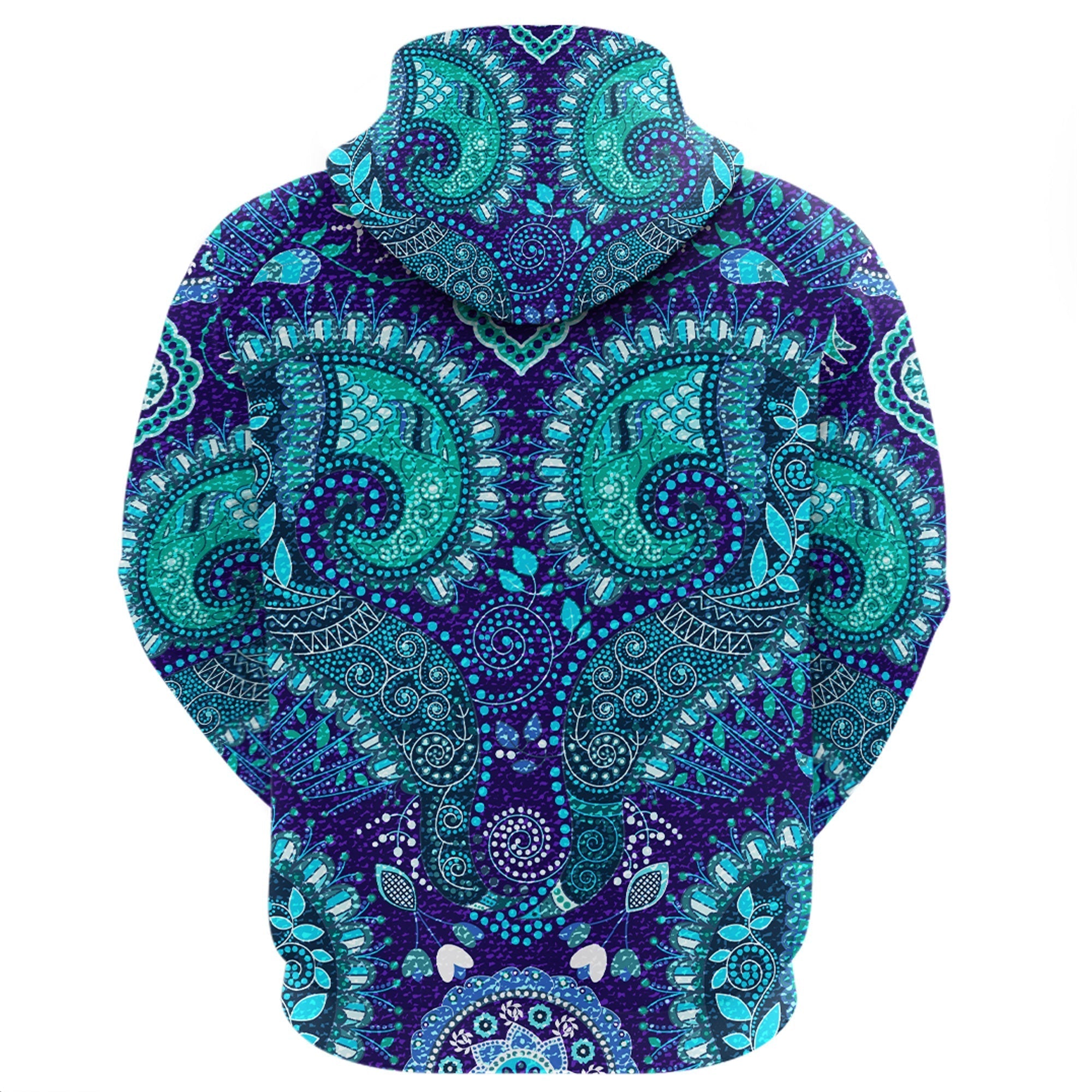Paisley Bandana Hoodie Pattern Seamless Ver.141 RLT13