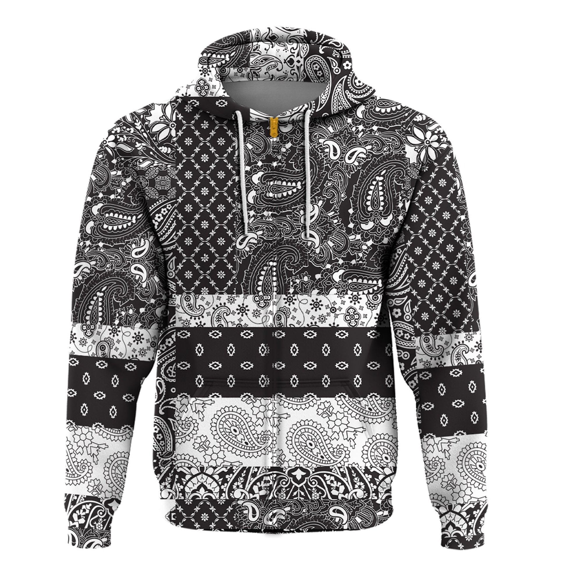 Paisley Bandana Hoodie Pattern Seamless Ver.104 RLT13