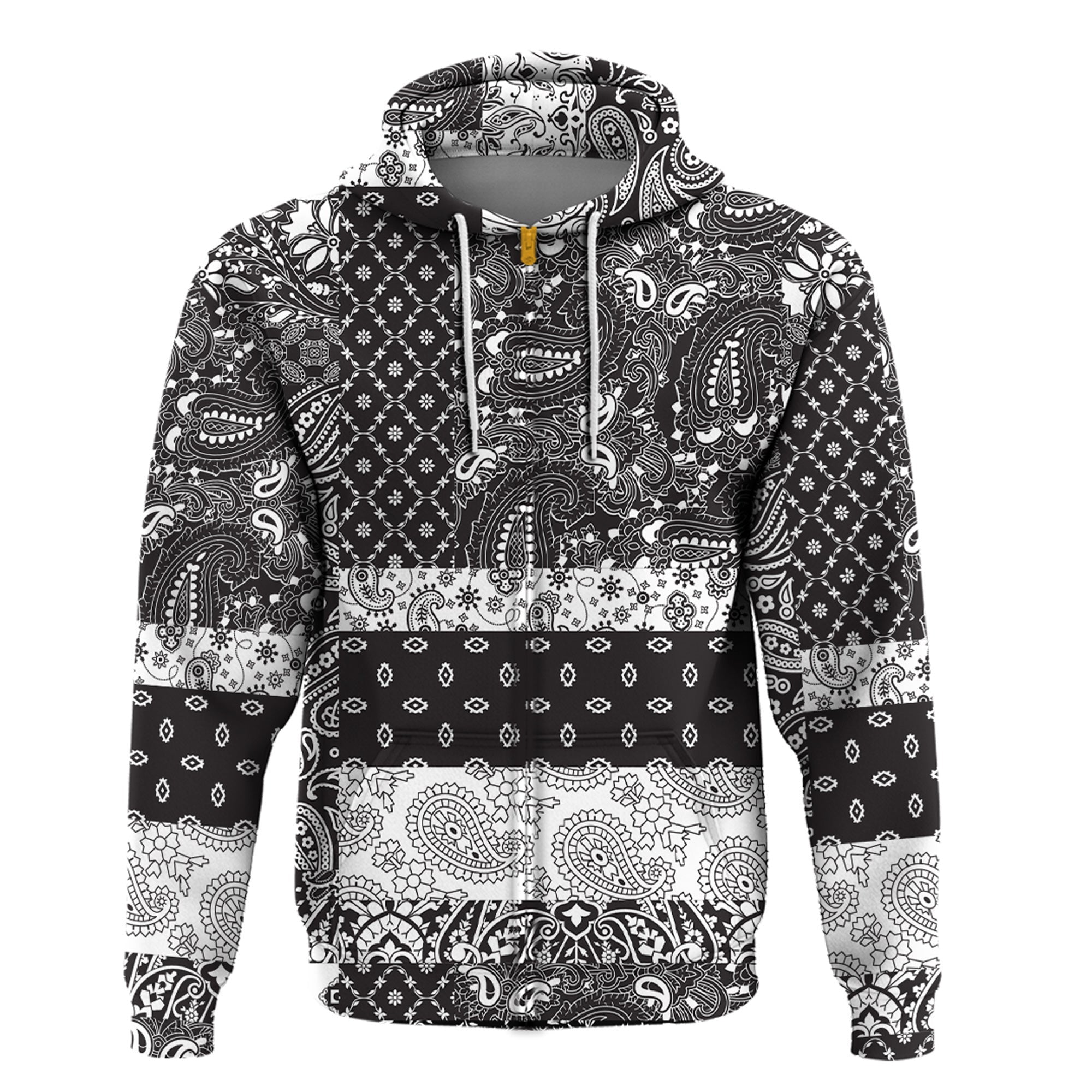 Paisley Bandana Hoodie Pattern Seamless Ver.104 RLT13