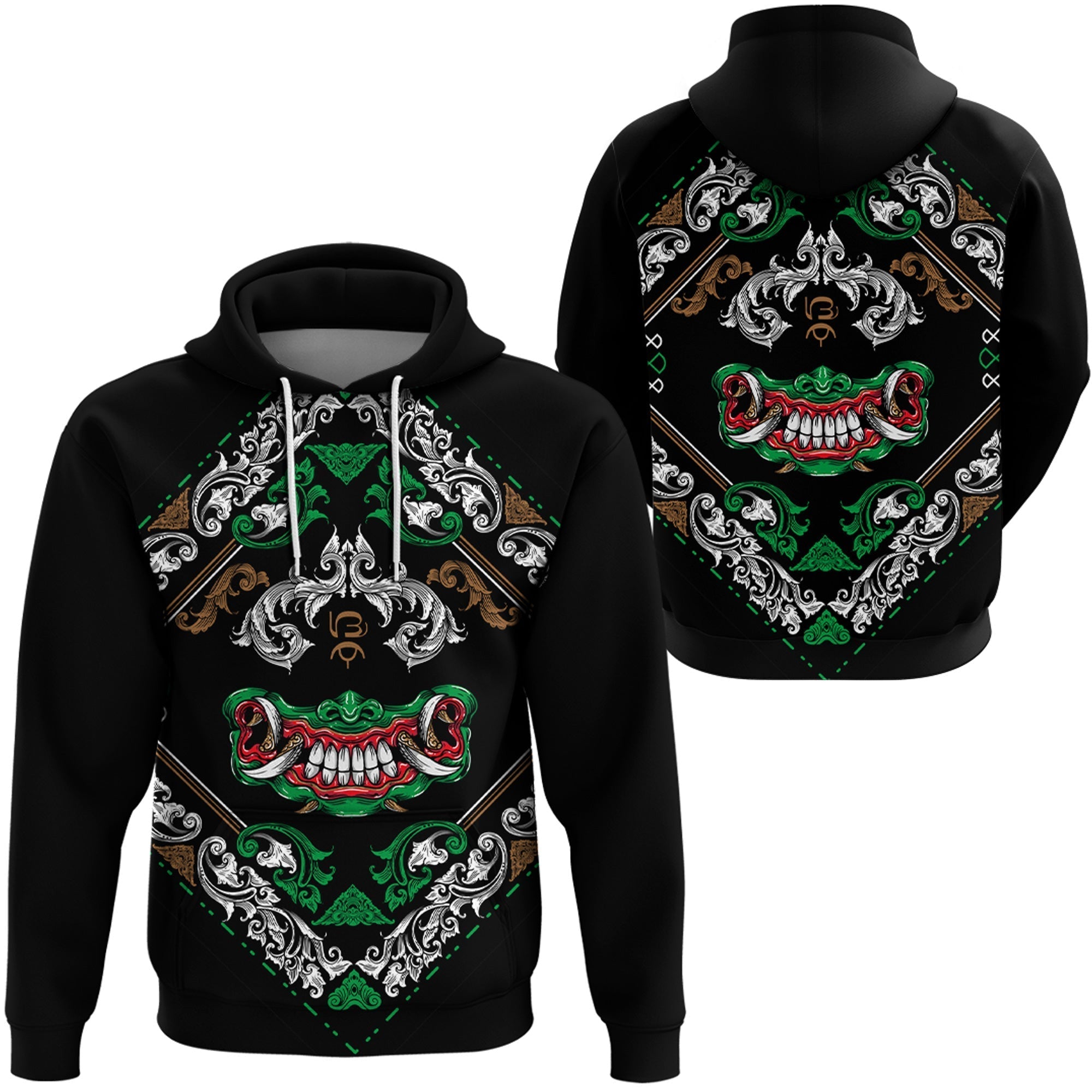 Paisley Bandana Hoodie Pattern Seamless Ver.118 RLT13