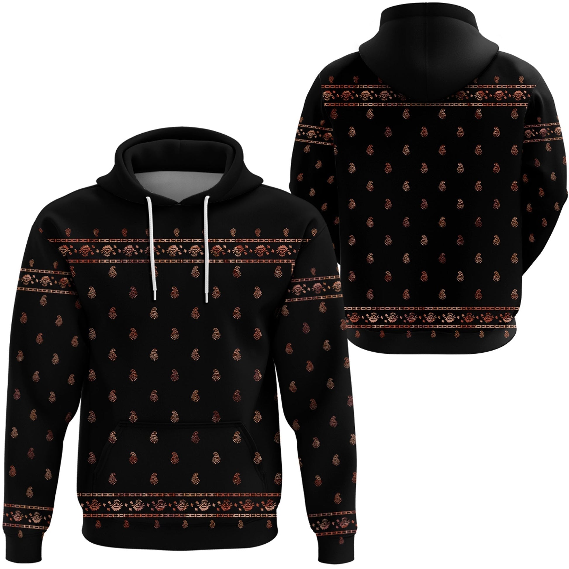 Paisley Bandana Hoodie Pattern Seamless Ver.131 RLT13
