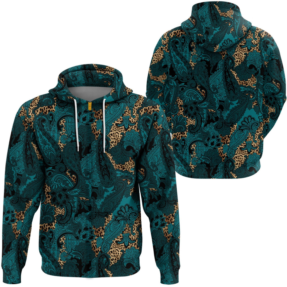 Paisley Bandana Hoodie Pattern Seamless Ver.107 RLT13