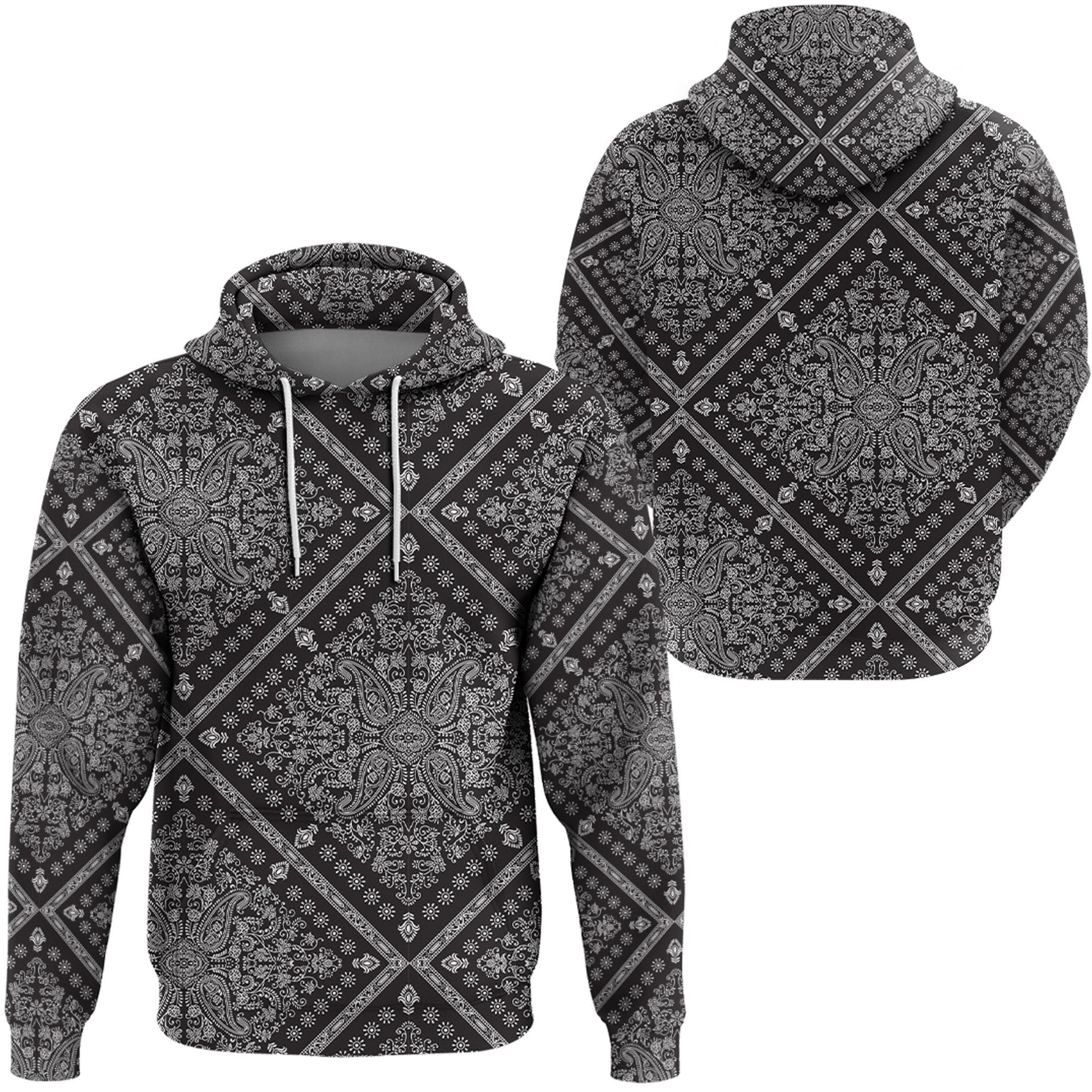 Paisley Bandana Hoodie Pattern Seamless Ver.130 RLT13
