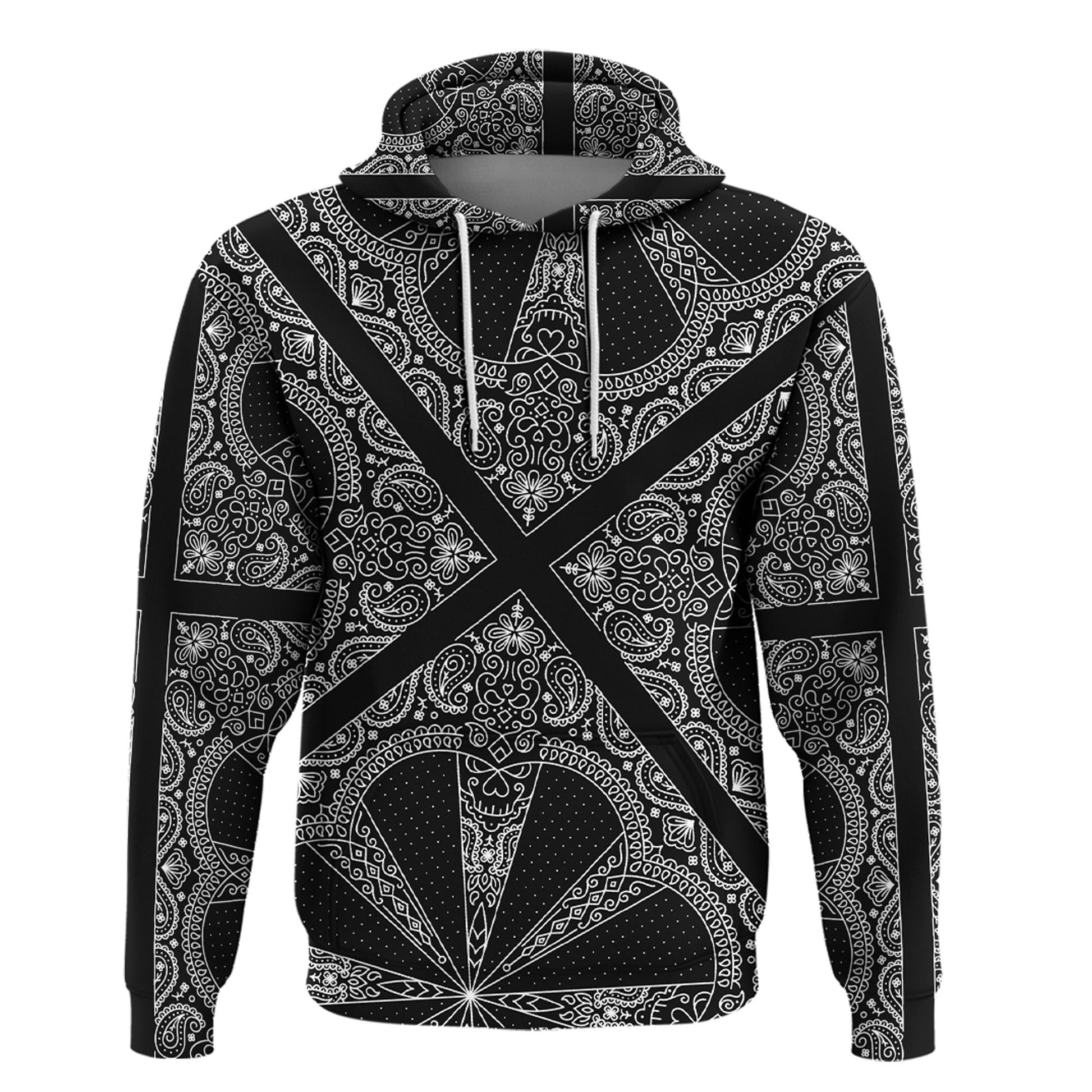 Paisley Bandana Hoodie Pattern Seamless Ver.106 RLT13