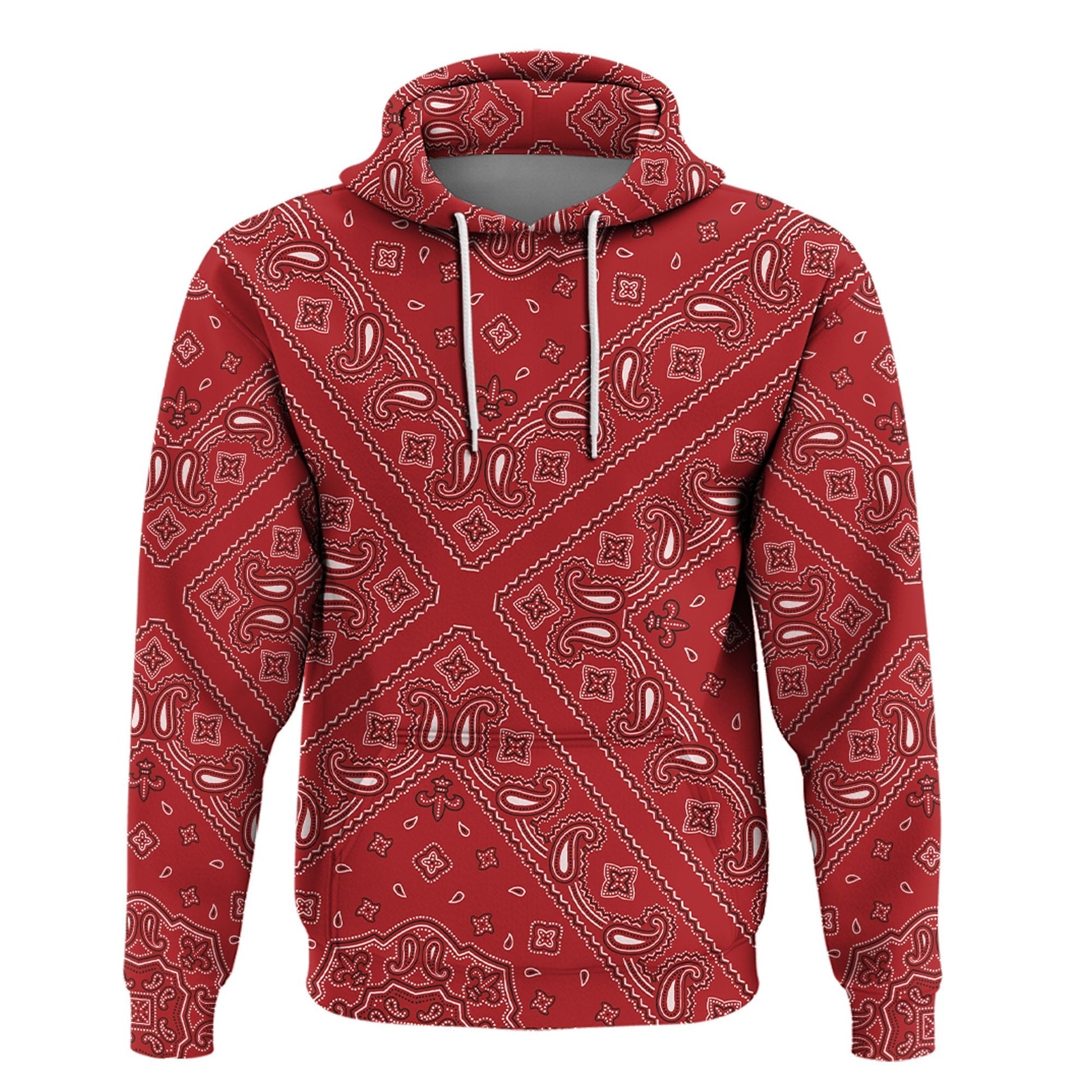 Paisley Bandana Hoodie Pattern Seamless Ver.99 RLT13