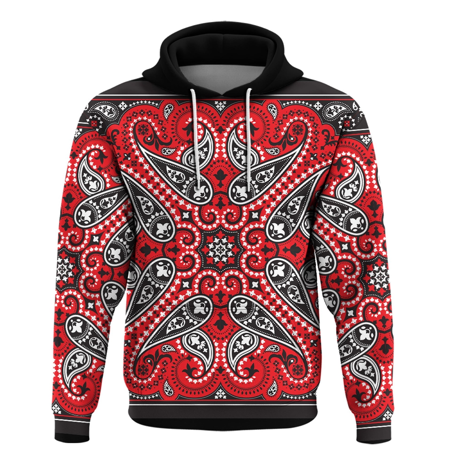 Paisley Bandana Hoodie Pattern Seamless Ver.121 RLT13
