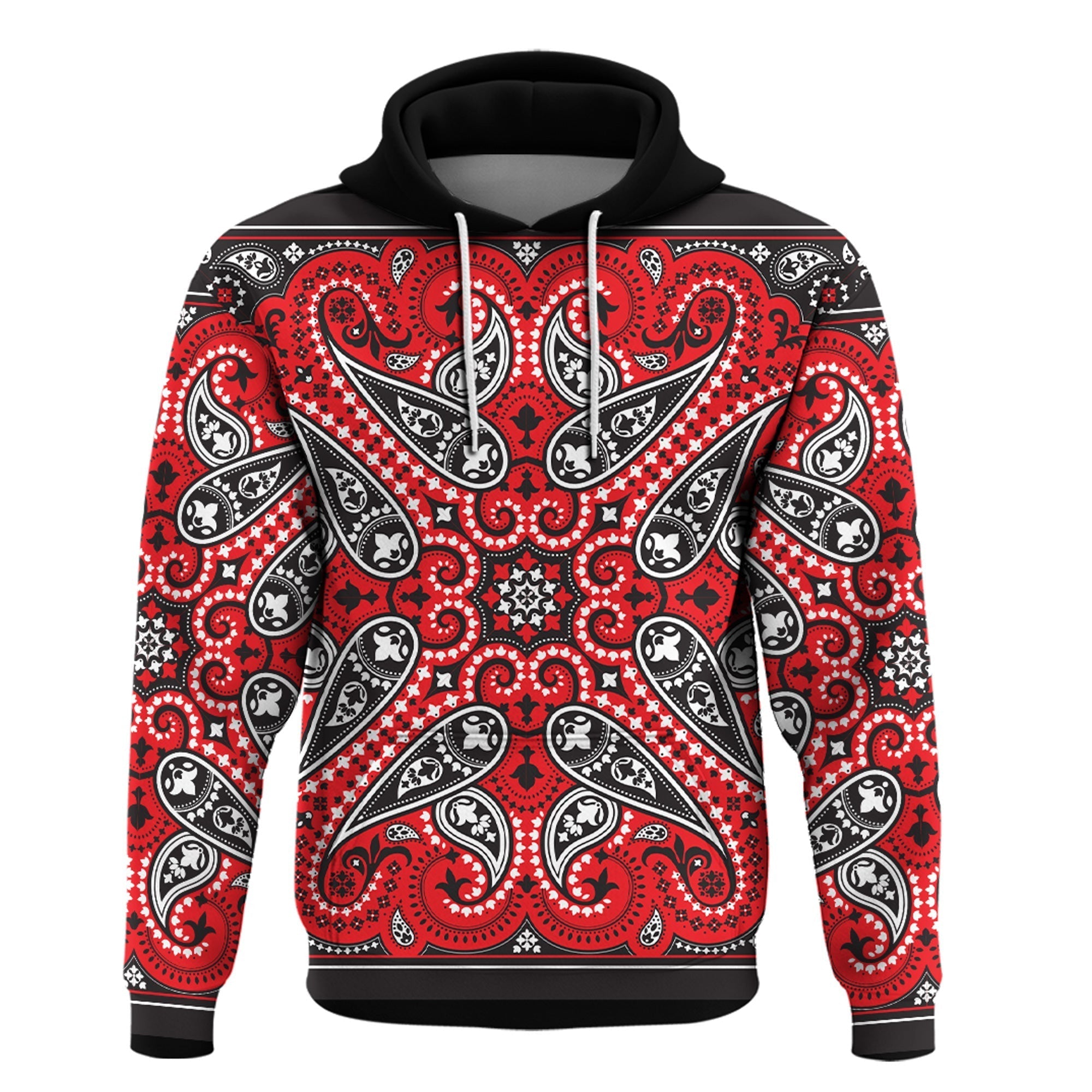 Paisley Bandana Hoodie Pattern Seamless Ver.121 RLT13