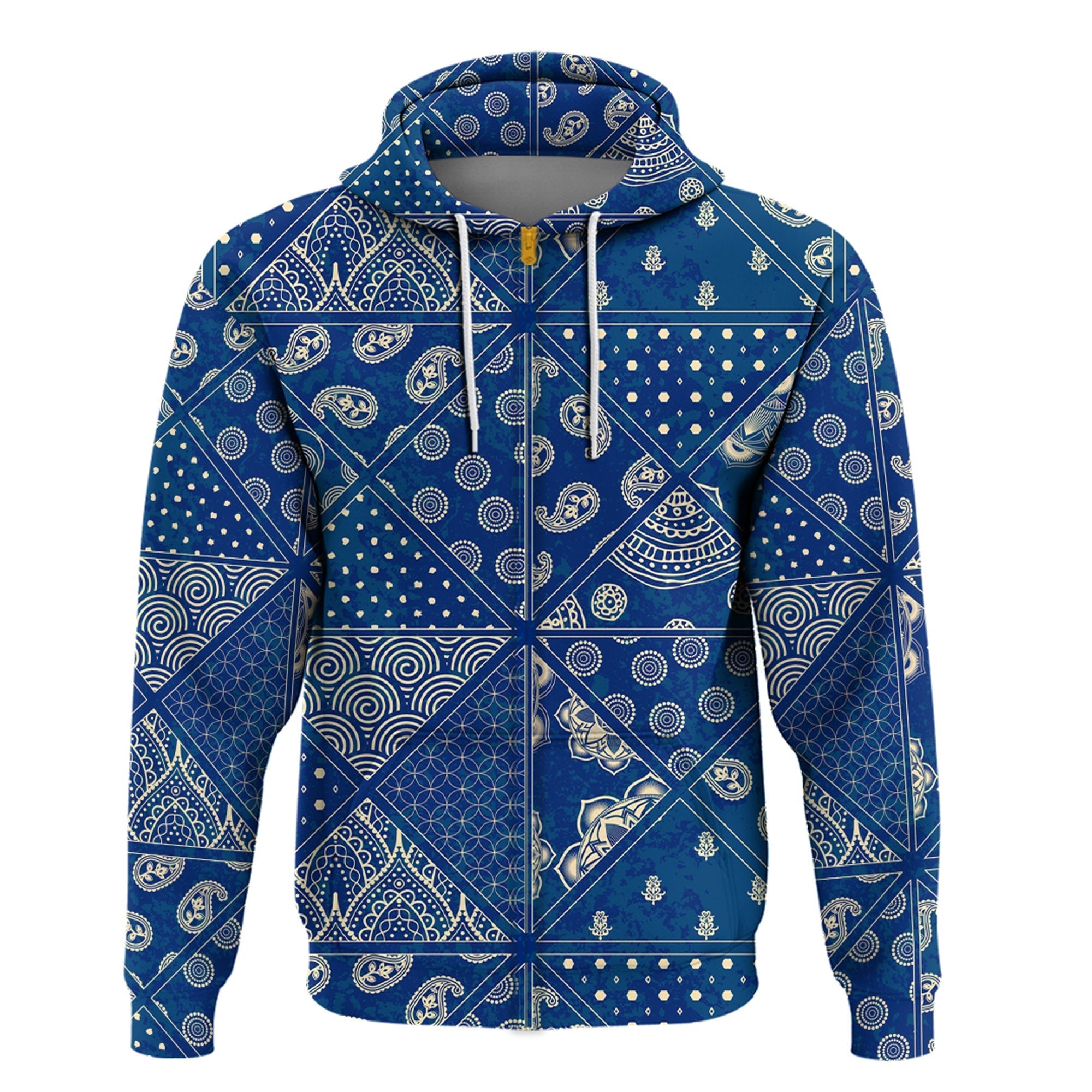 Paisley Bandana Hoodie Pattern Seamless Ver.105 RLT13