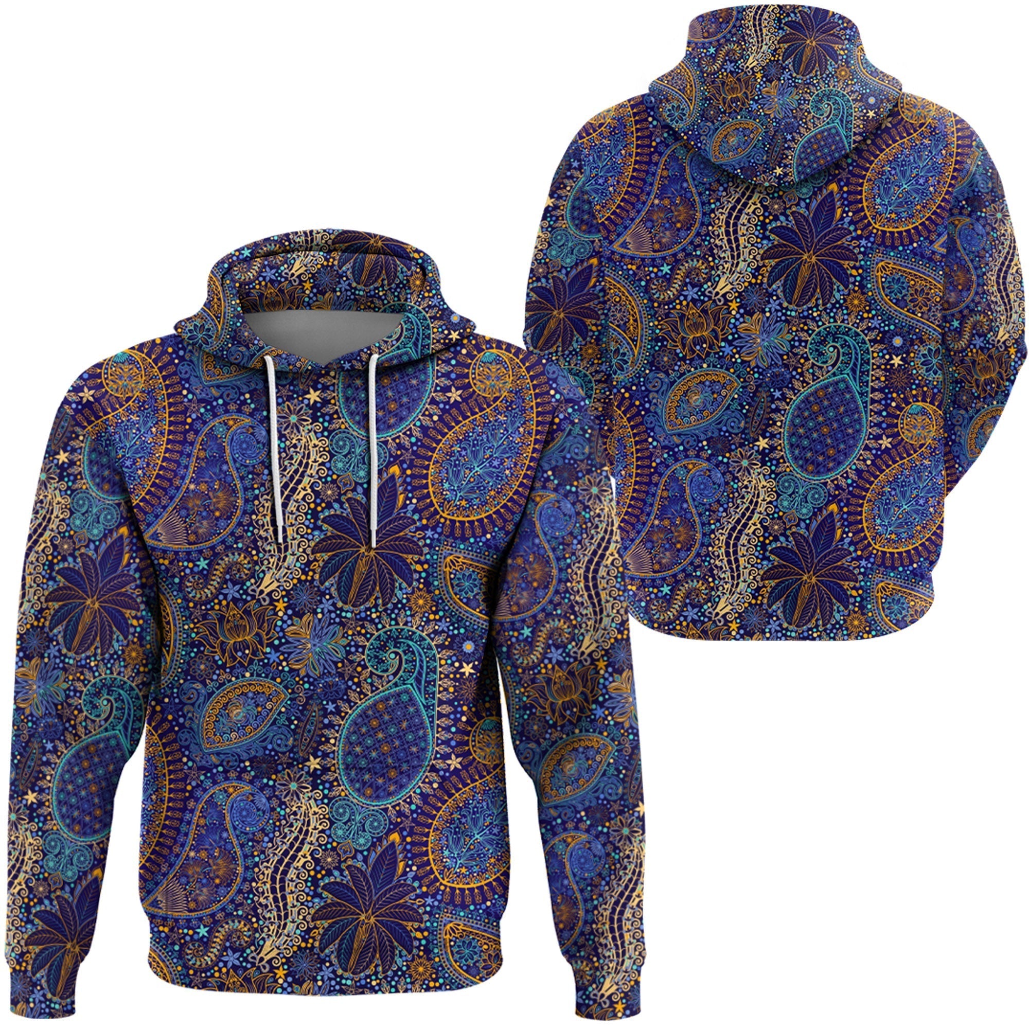 Paisley Bandana Hoodie Pattern Seamless Ver.135 RLT13