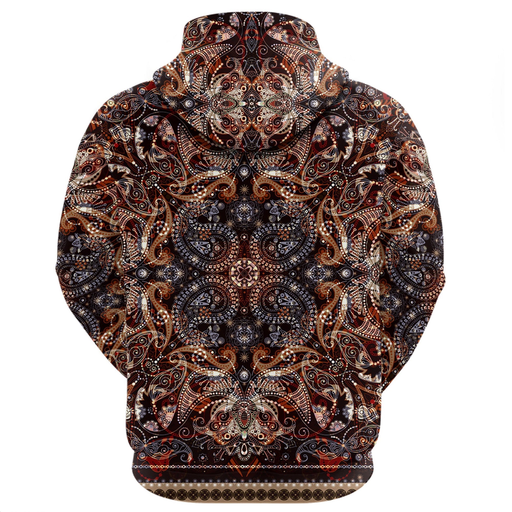 Paisley Bandana Hoodie Pattern Seamless Ver.128 RLT13
