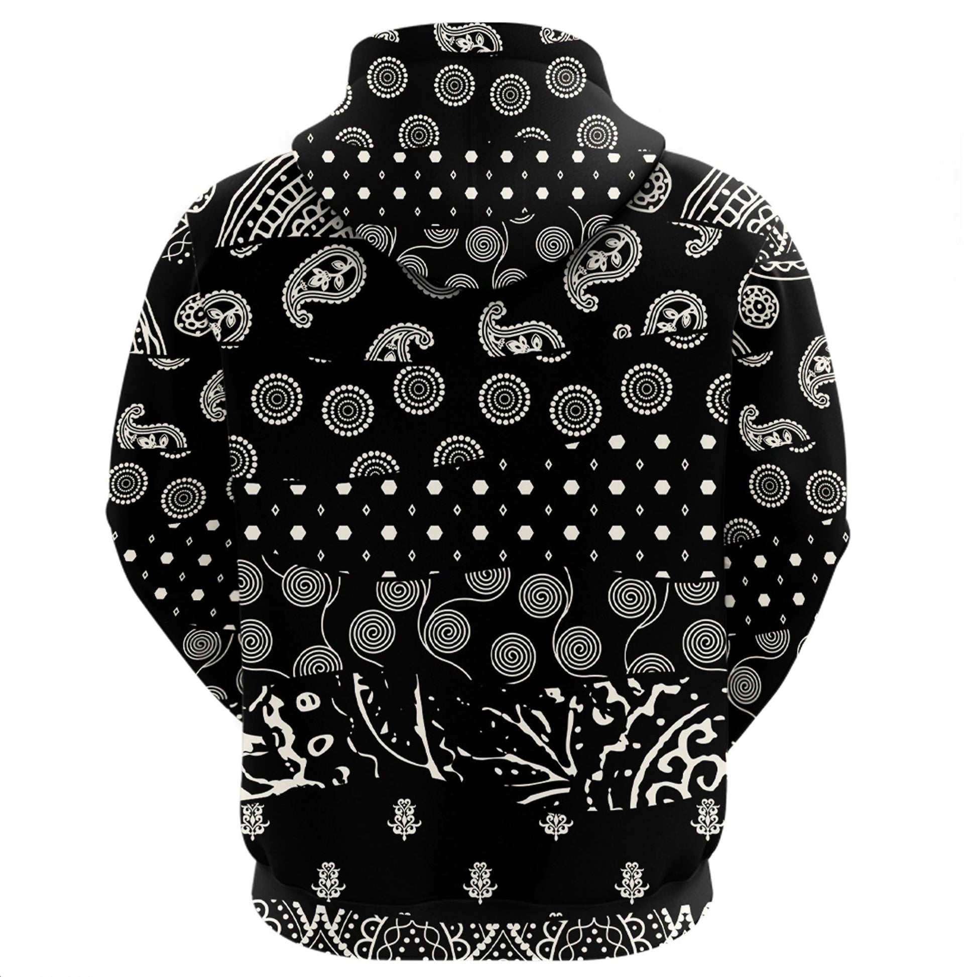 Paisley Bandana Hoodie Pattern Seamless Ver.123 RLT13