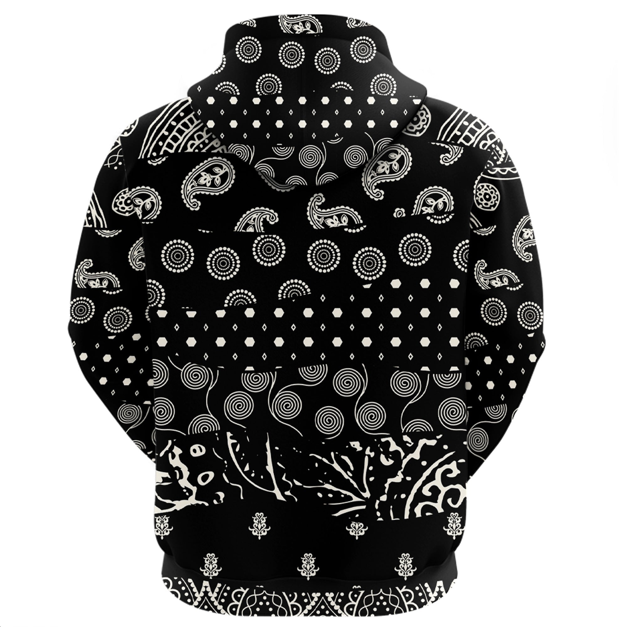 Paisley Bandana Hoodie Pattern Seamless Ver.123 RLT13