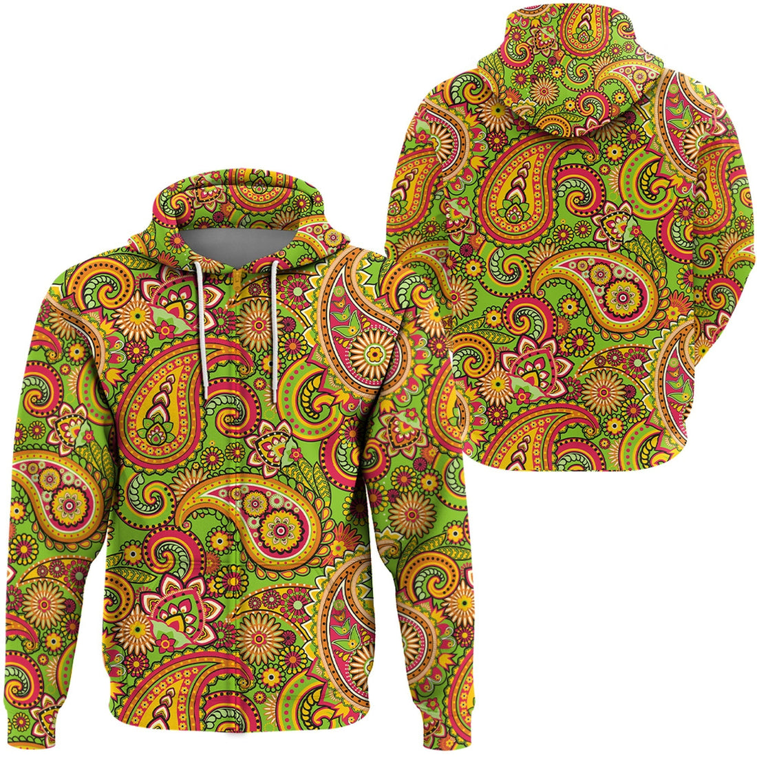 Paisley Bandana Hoodie Pattern Seamless Ver.111 RLT13