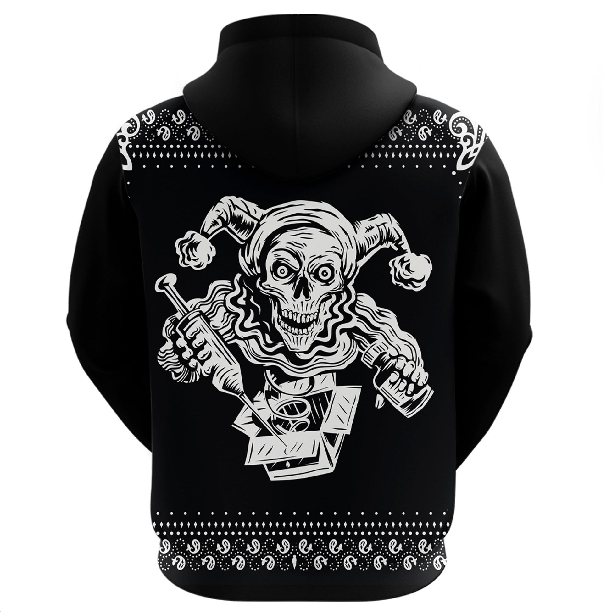 Paisley Bandana Pattern Joker Hoodie RLT13