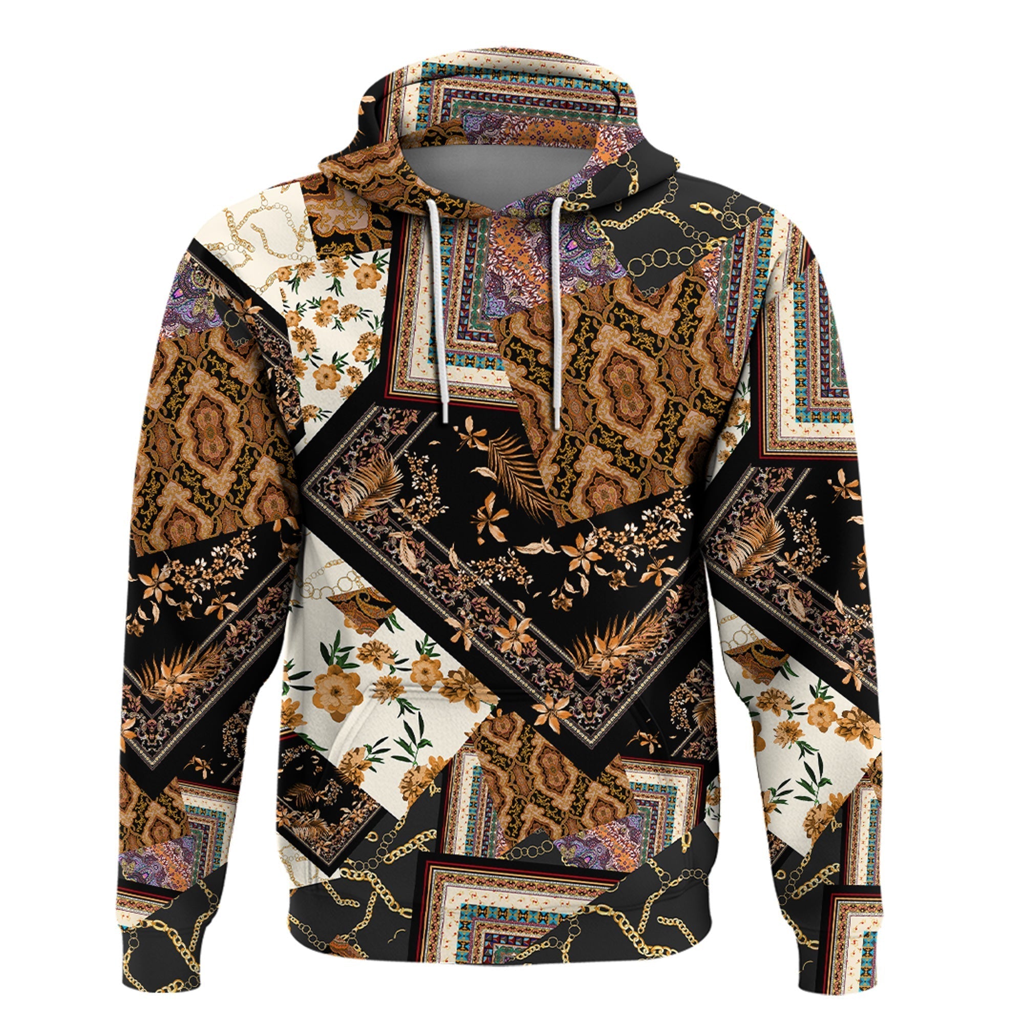 Paisley Bandana Hoodie Pattern Seamless Ver.116 RLT13