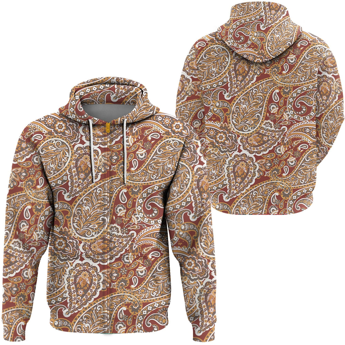 Paisley Bandana Hoodie Pattern Seamless Ver.109 RLT13