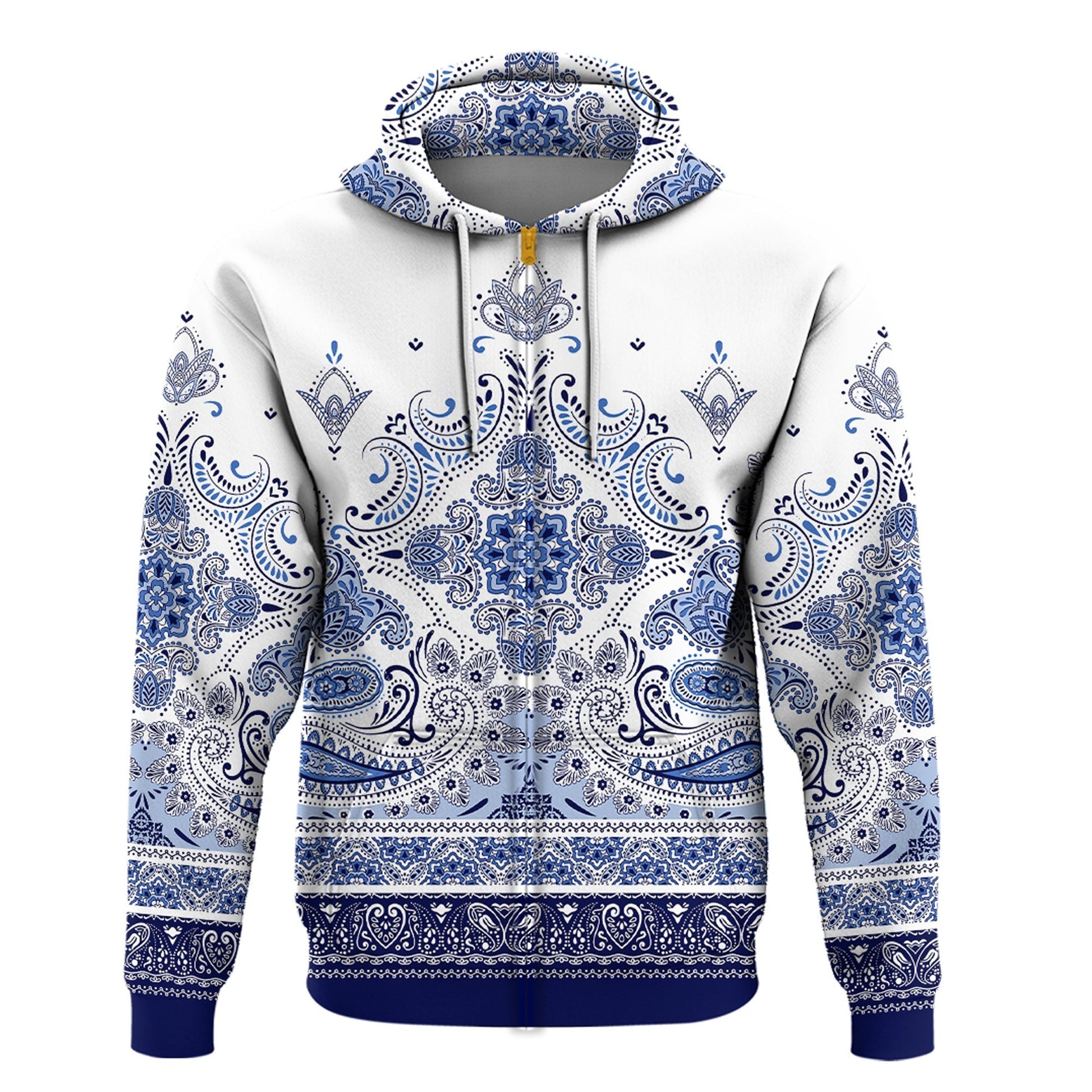 Paisley Bandana Hoodie Pattern Seamless Ver.122 RLT13