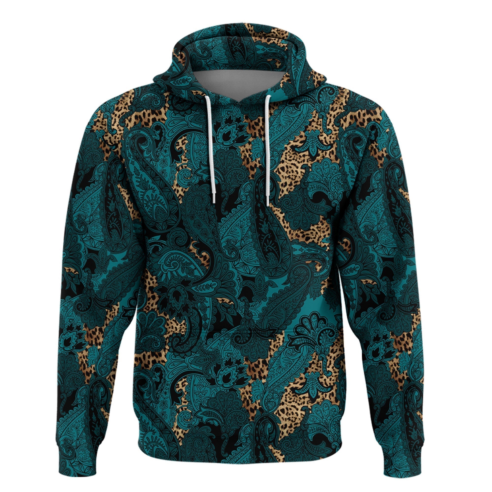 Paisley Bandana Hoodie Pattern Seamless Ver.107 RLT13