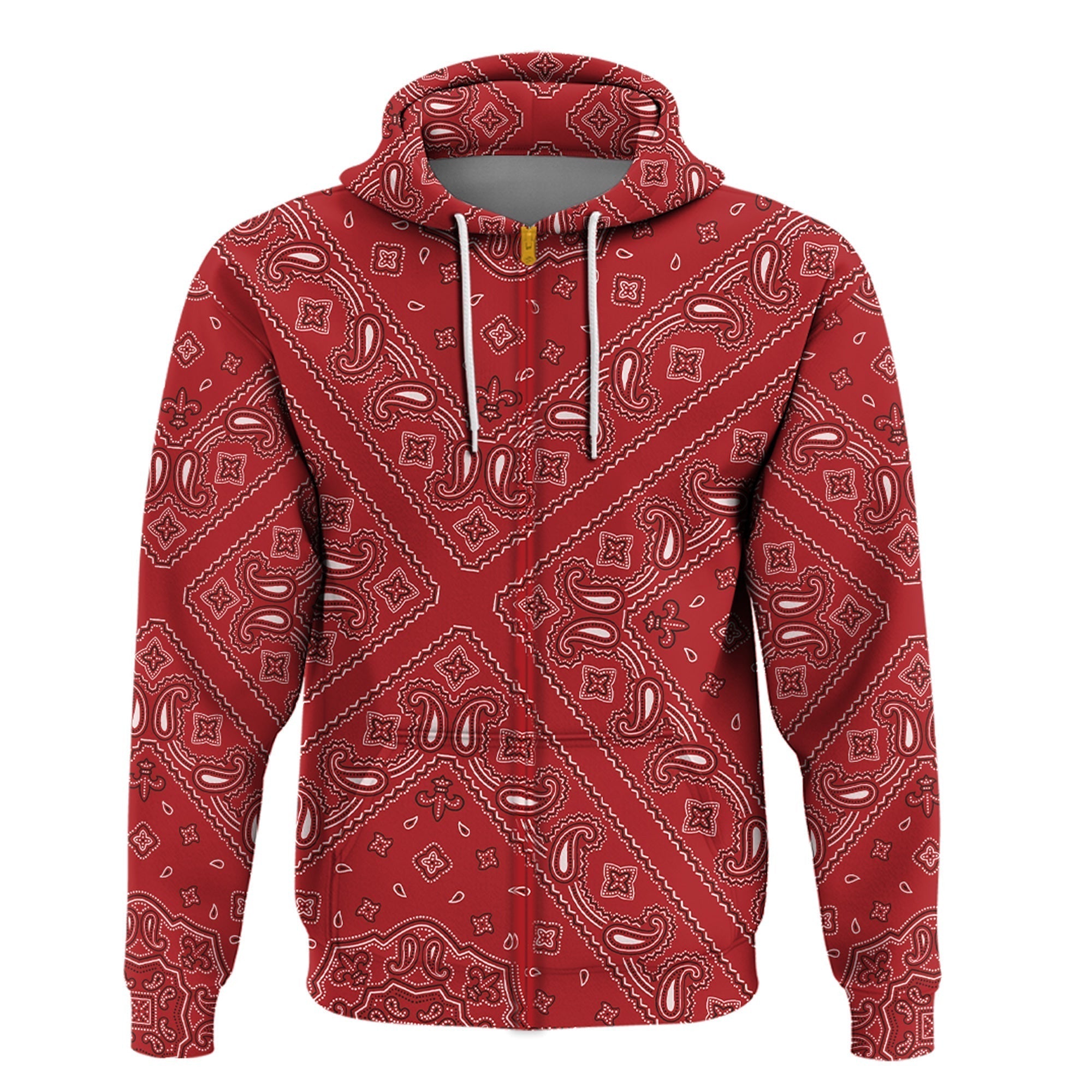 Paisley Bandana Hoodie Pattern Seamless Ver.99 RLT13